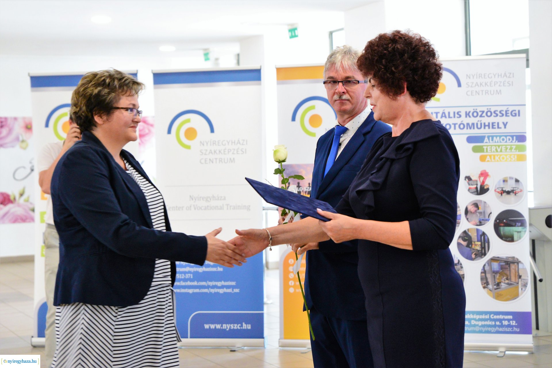 Pedagógusokat köszöntöttek a Nyíregyházi Szakképzési Centrumban