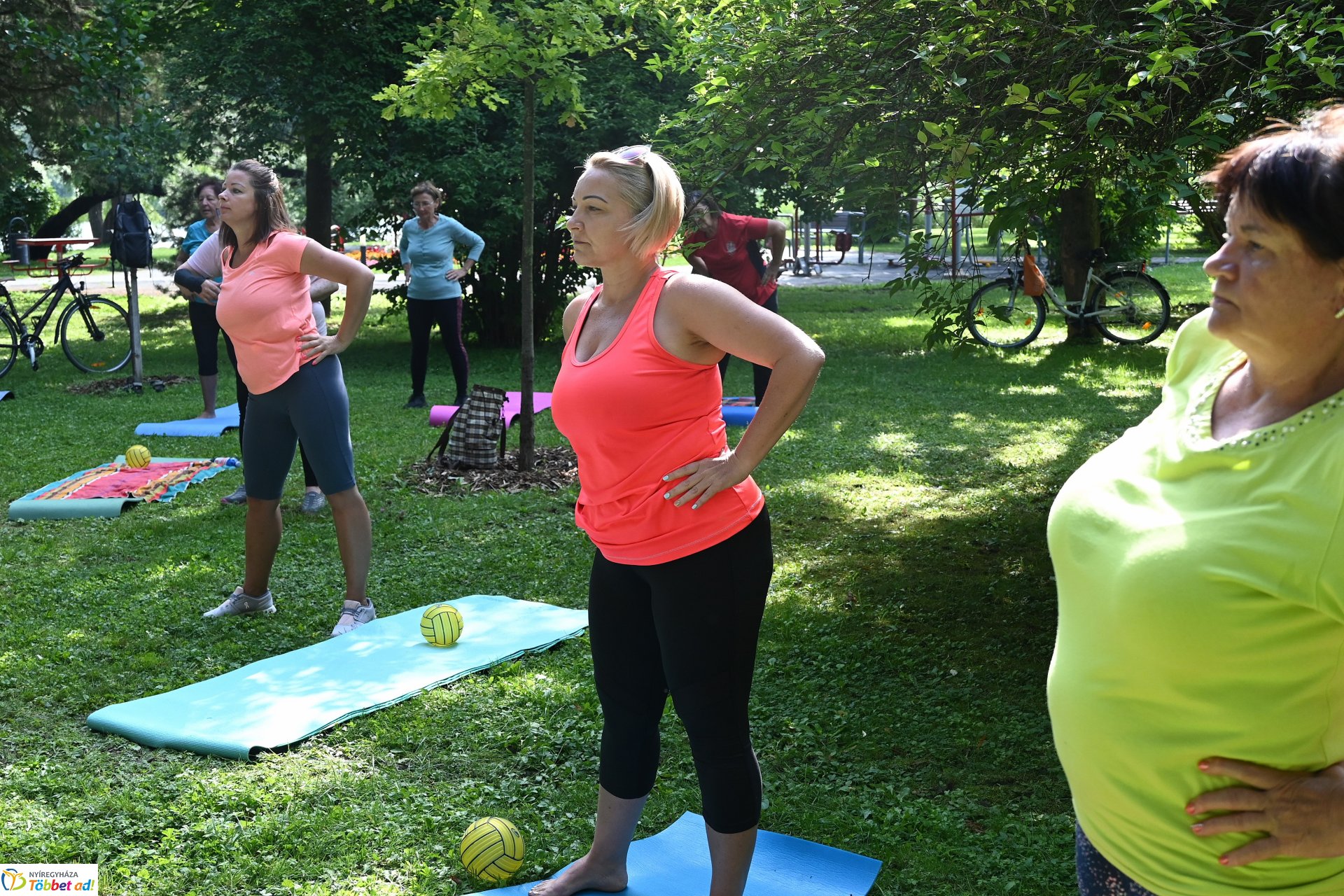 Pénteki pilates Sóstón, mely mindenki számára ingyenesen  vehető igénybe