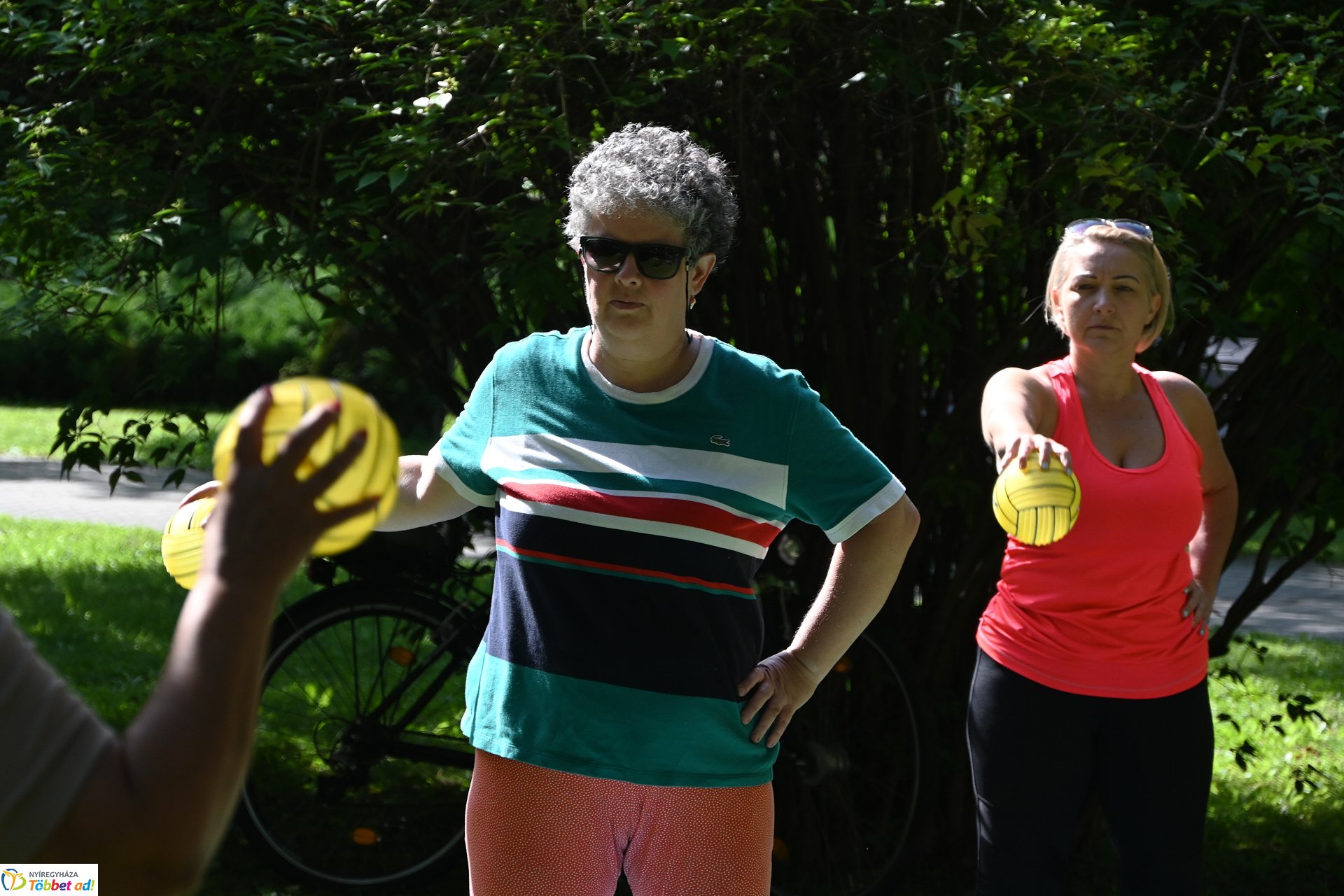 Pénteki pilates Sóstón, mely mindenki számára ingyenesen  vehető igénybe