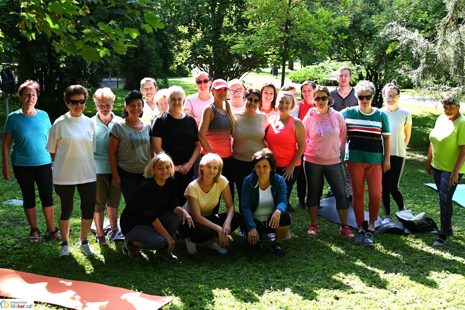 Pénteki pilates Sóstón, mely mindenki számára ingyenesen  vehető igénybe
