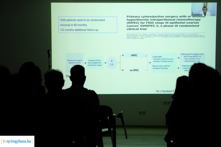 Petefészekrák 2022 konferencia a kórházban