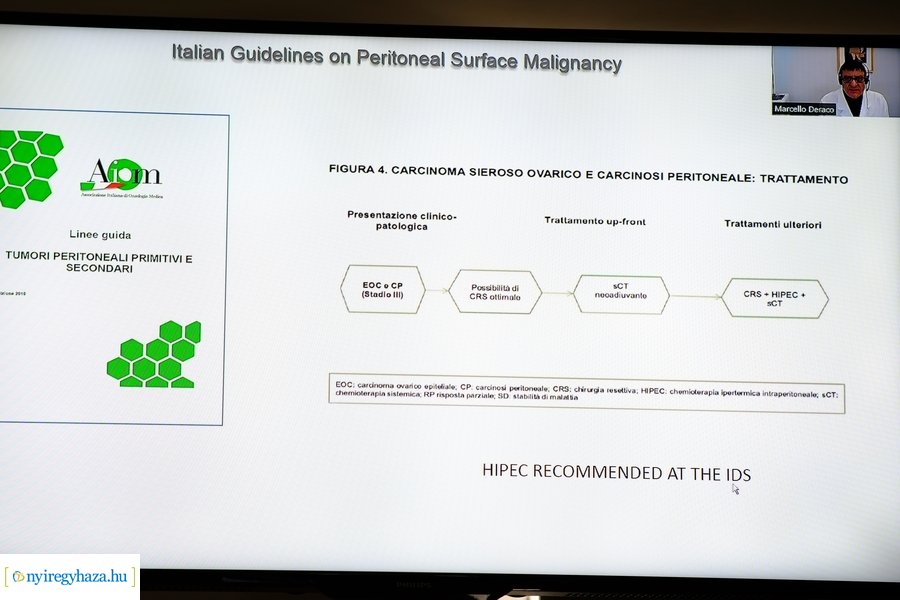 Petefészekrák 2022 konferencia a kórházban
