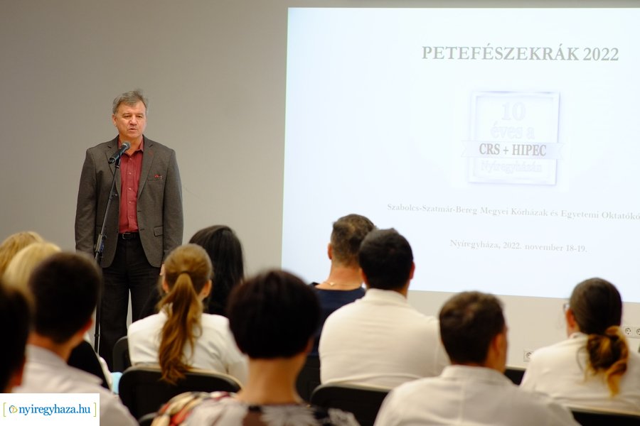 Petefészekrák 2022 konferencia a kórházban