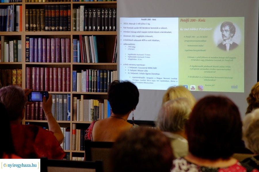 Petőfi 200 záró ünnepség a Levéltárban