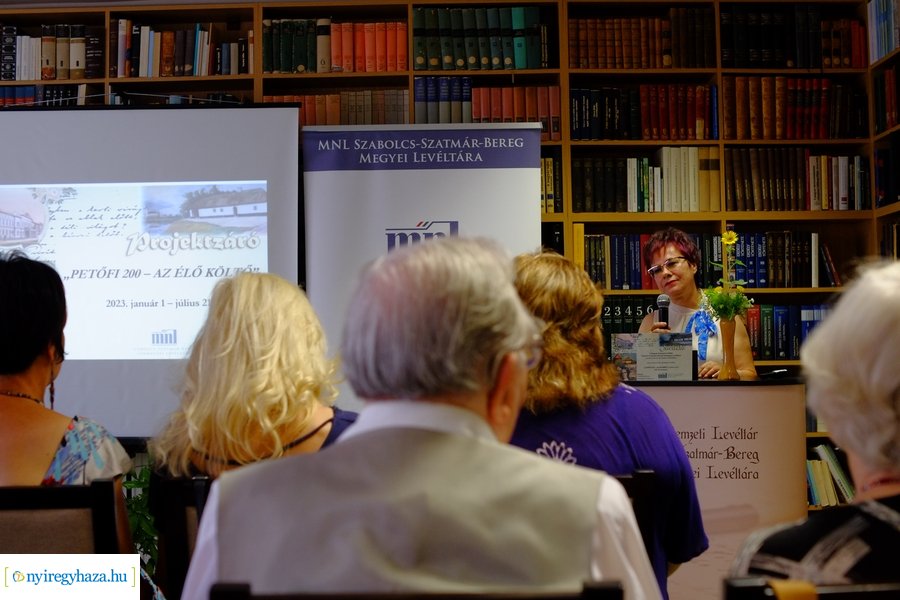 Petőfi 200 záró ünnepség a Levéltárban