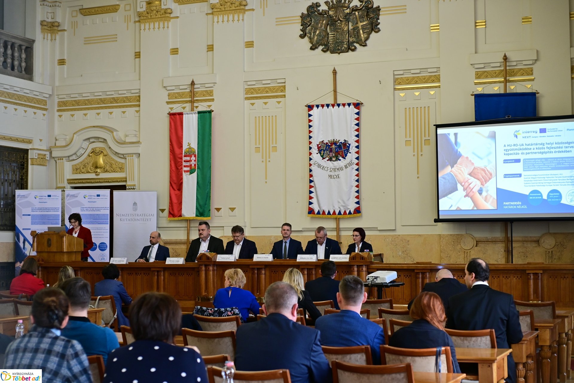 Planning4U projekt indító a Megyeházán