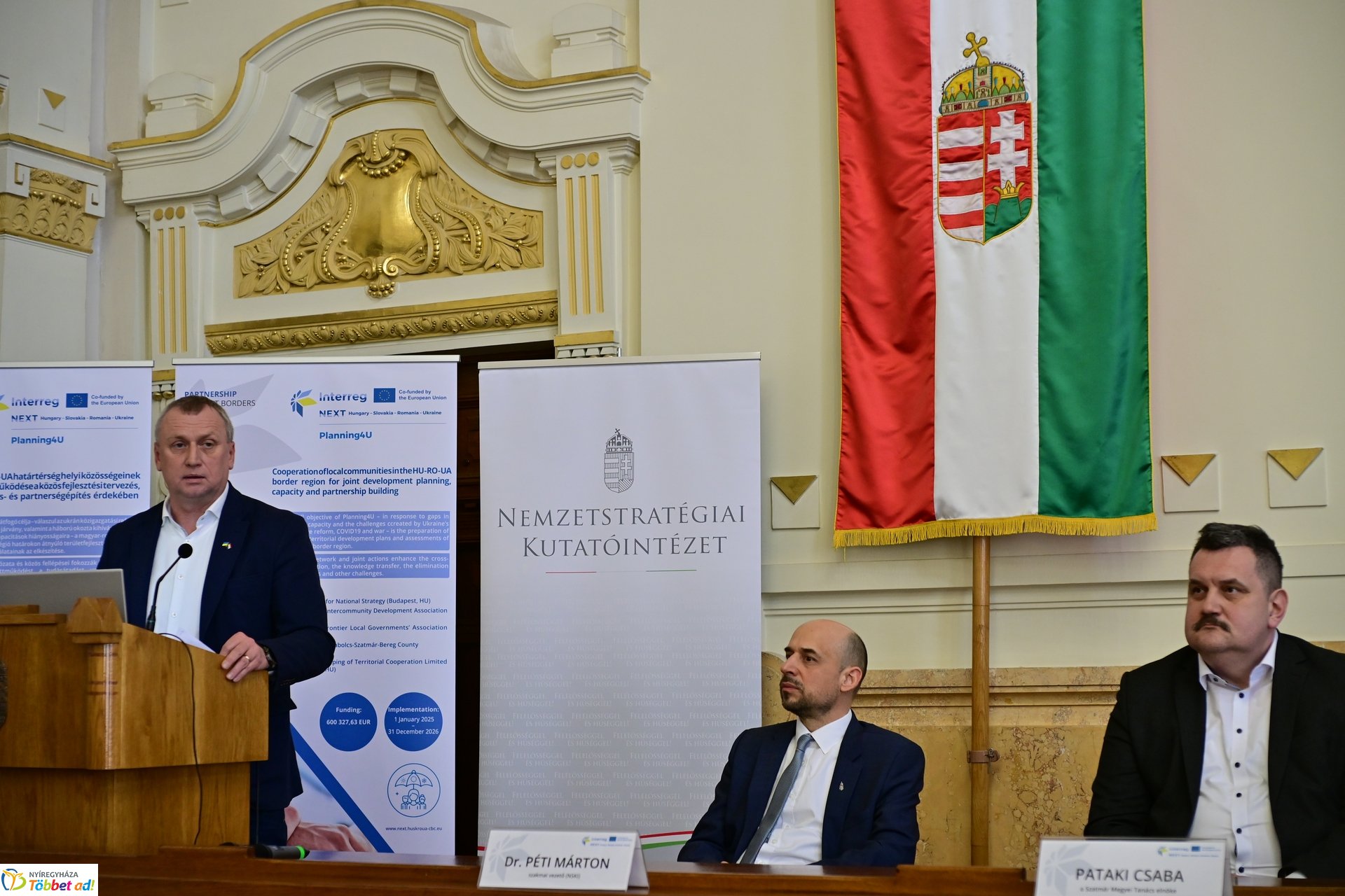 Planning4U projekt indító a Megyeházán