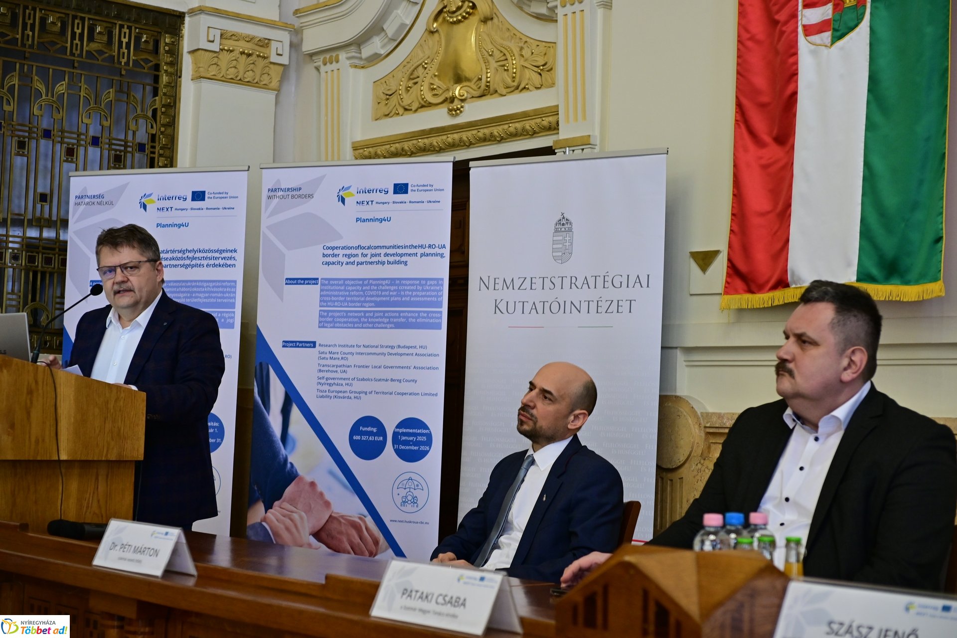 Planning4U projekt indító a Megyeházán