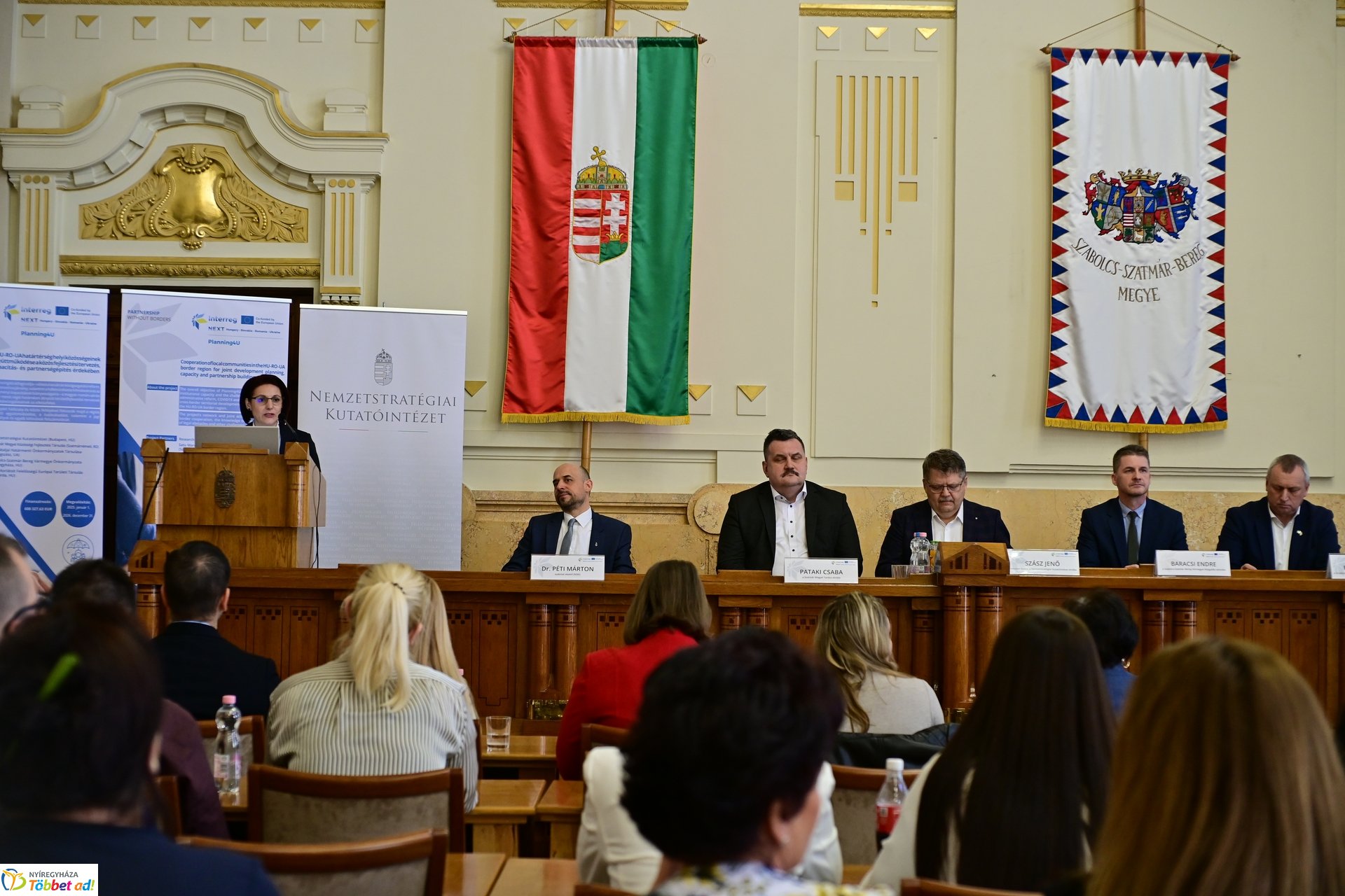 Planning4U projekt indító a Megyeházán