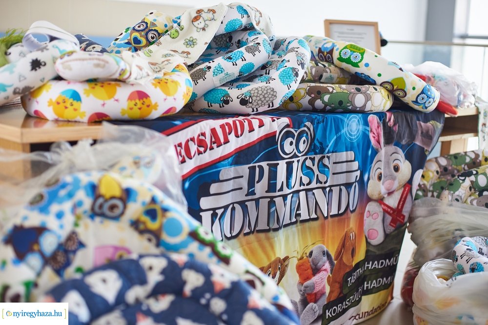 Plüss kommandó a Jósa András Oktatókórházban