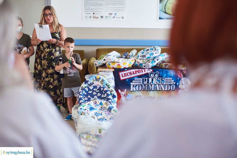 Plüss kommandó a Jósa András Oktatókórházban