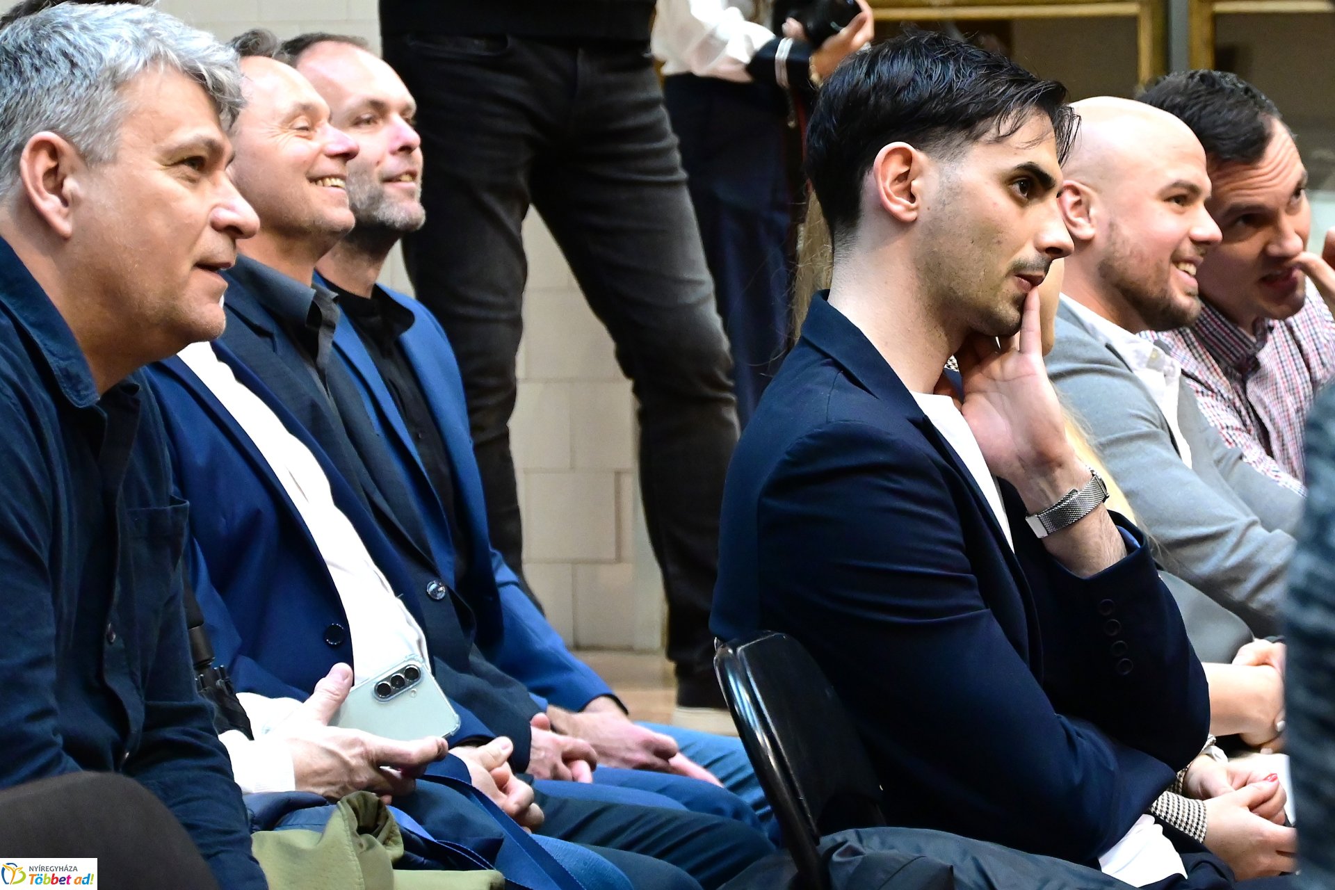 Pódiumbeszélgetés a  Nyíregyházi Vasvári Pál Gimnázium 50 éves testnevelési tagozatának ünnepségén