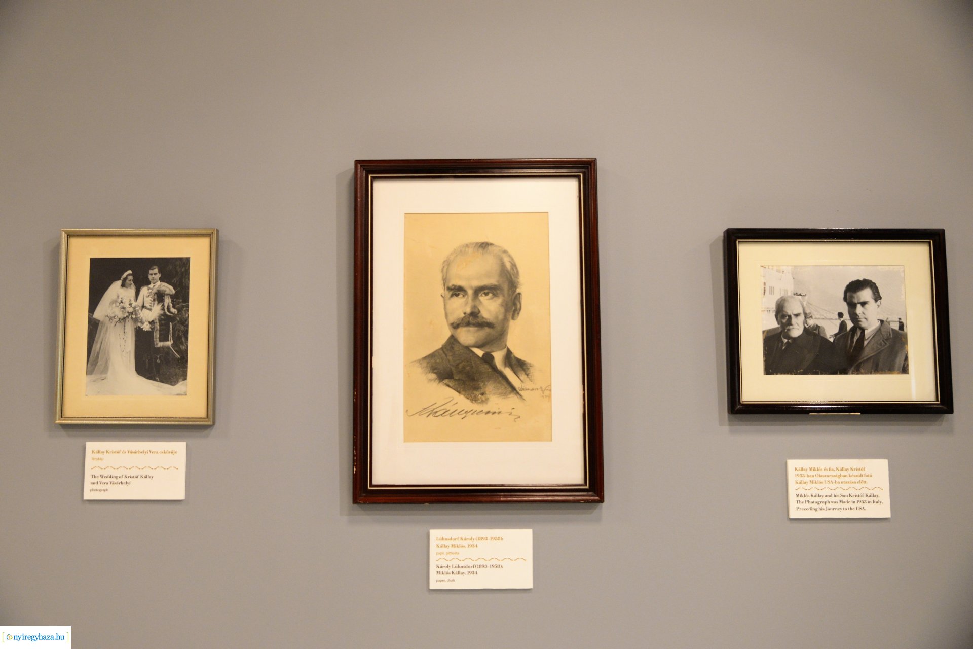 Polgármesteri szemle a Kállay Gyűjtemény épületében