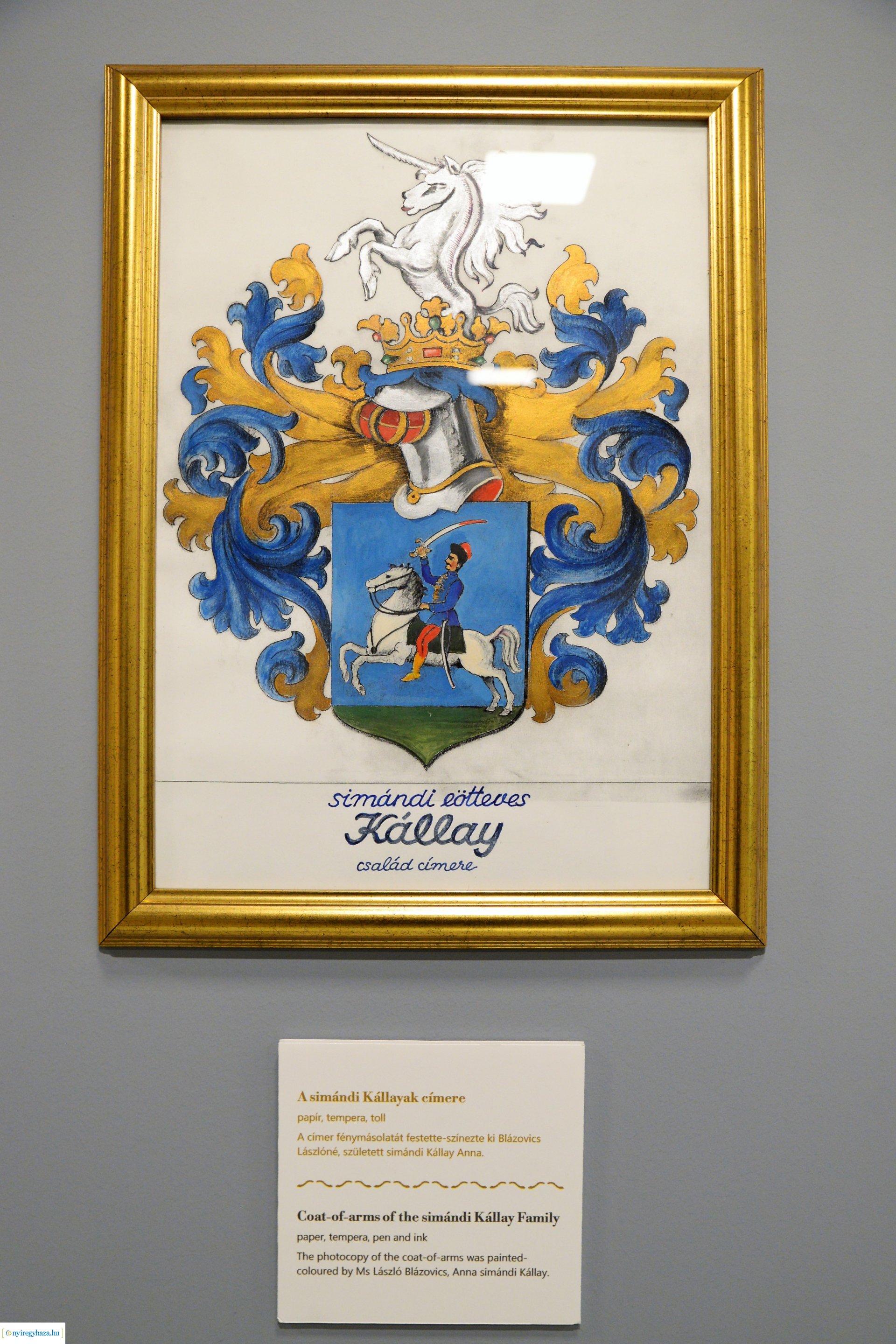 Polgármesteri szemle a Kállay Gyűjtemény épületében