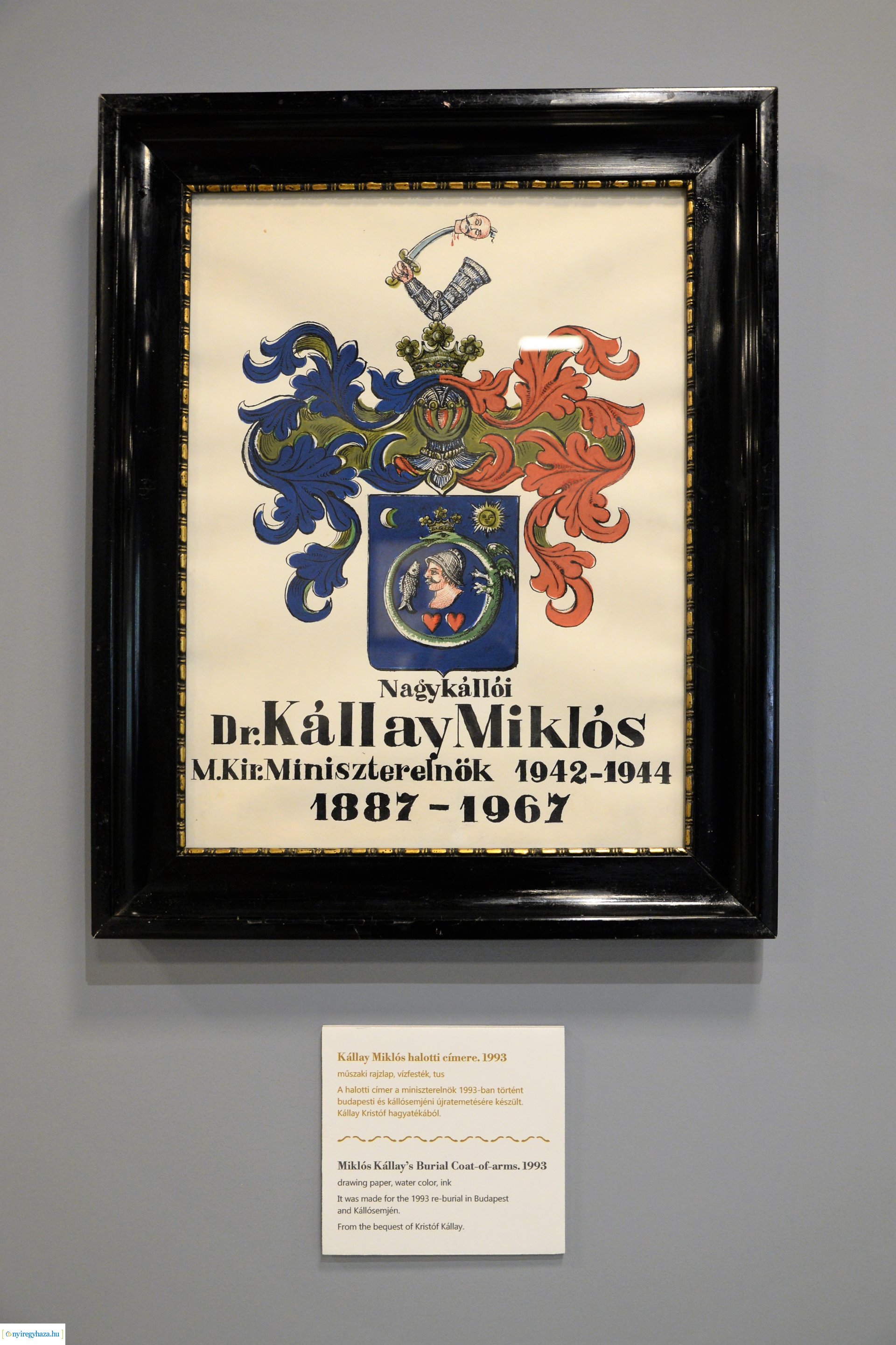 Polgármesteri szemle a Kállay Gyűjtemény épületében