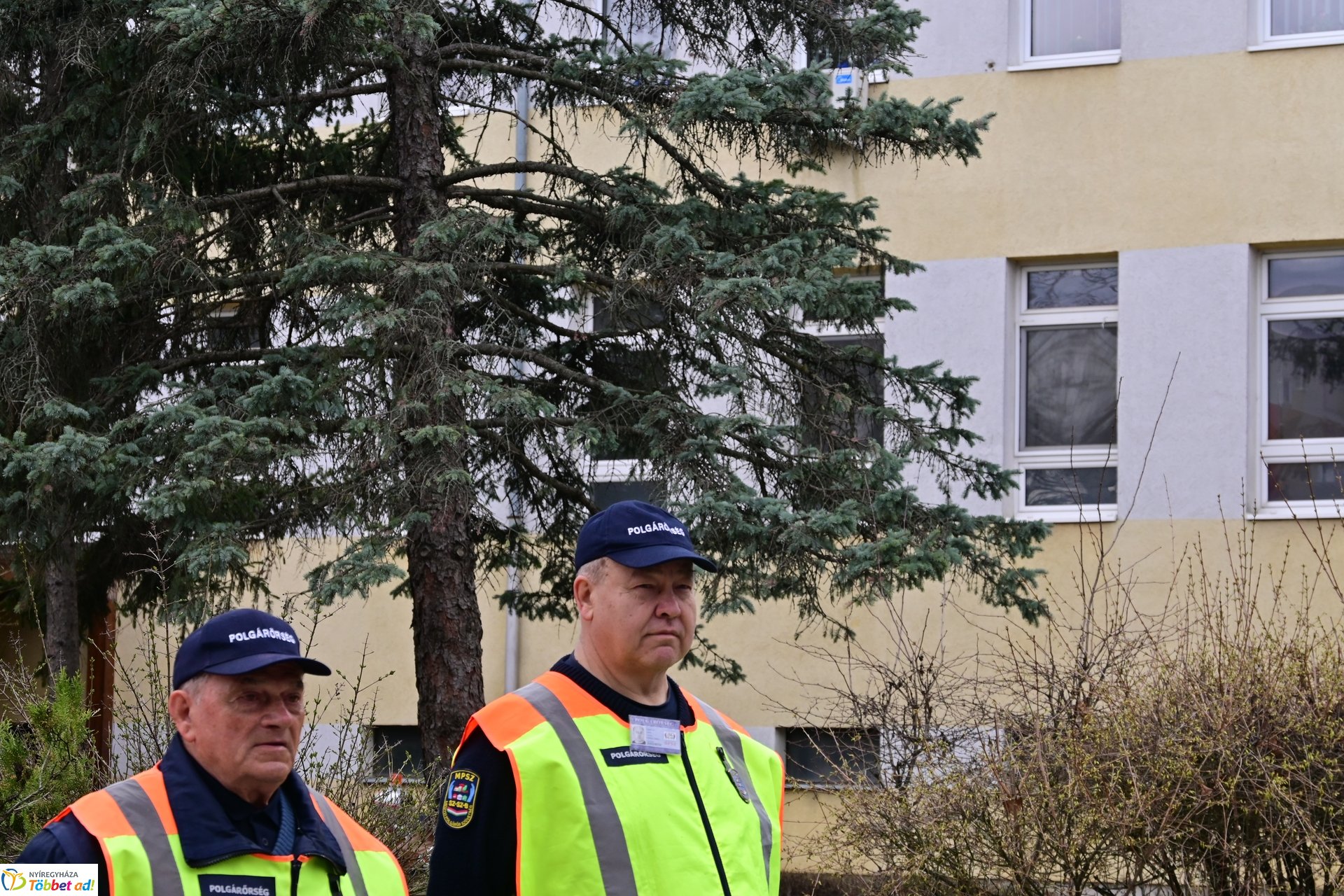 Polgárőr iroda átadó a Városmajorban 2025 márciusában