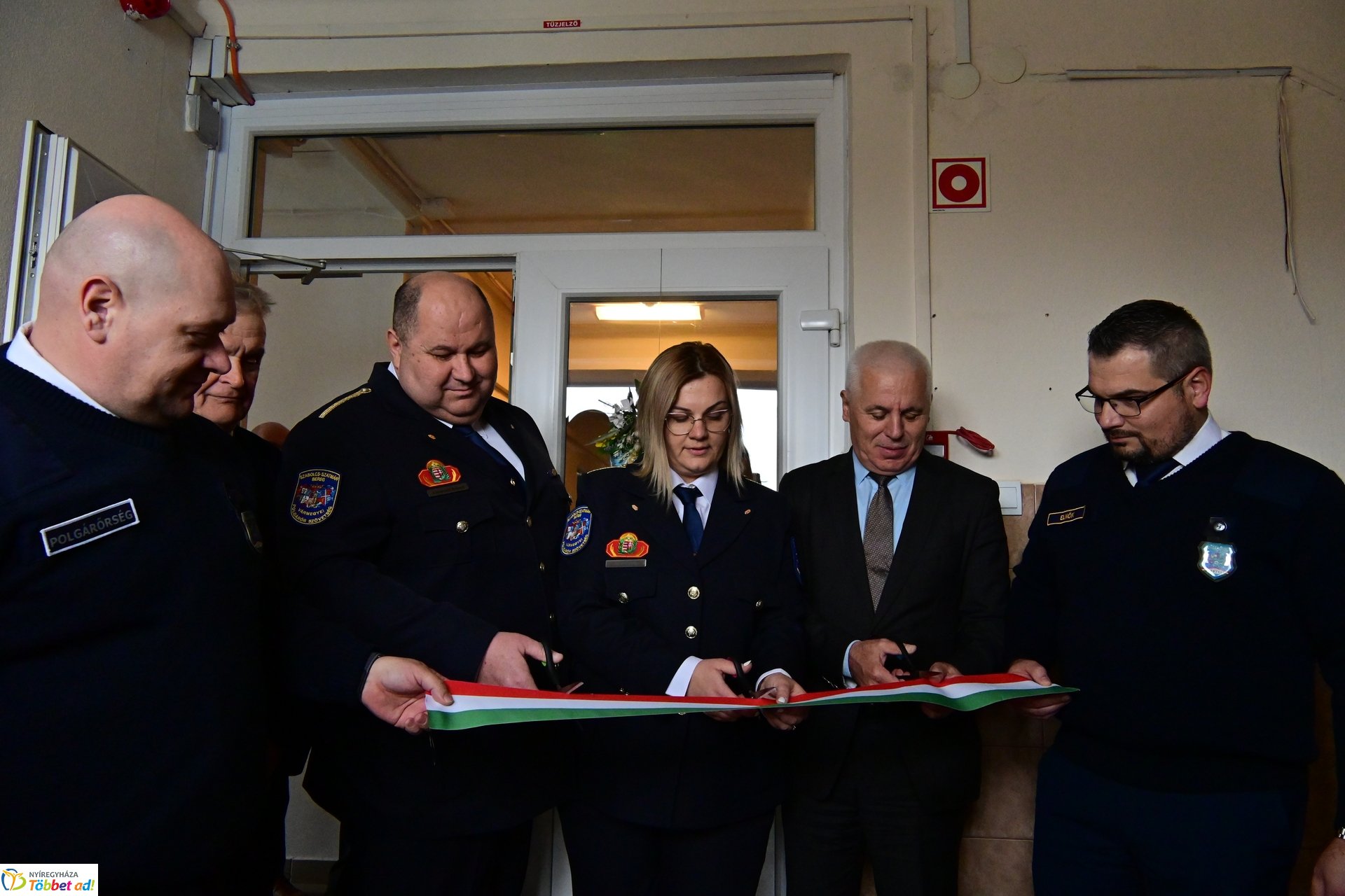 Polgárőr iroda átadó a Városmajorban 2025 márciusában