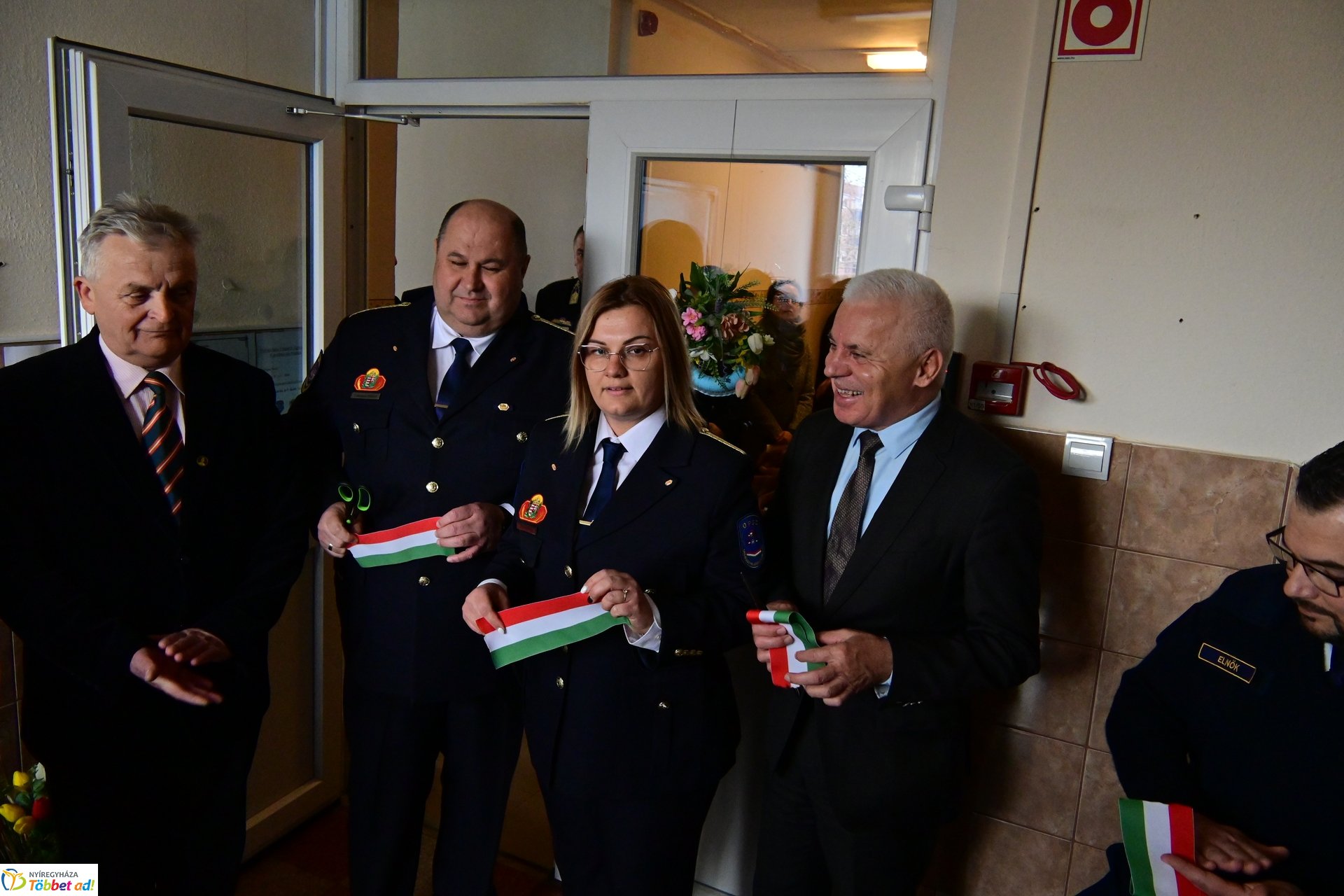 Polgárőr iroda átadó a Városmajorban 2025 márciusában