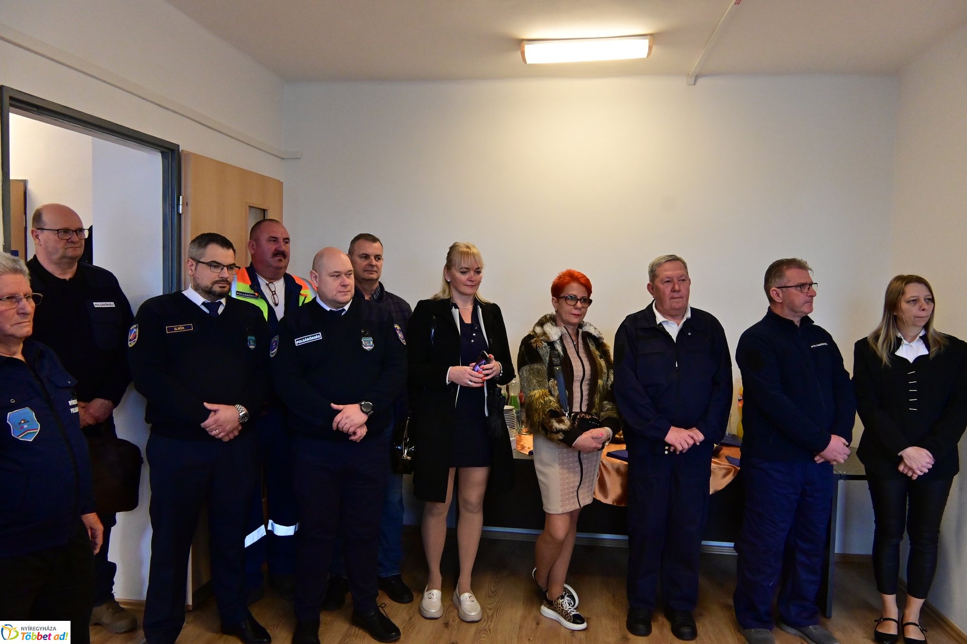 Polgárőr iroda átadó a Városmajorban 2025 márciusában