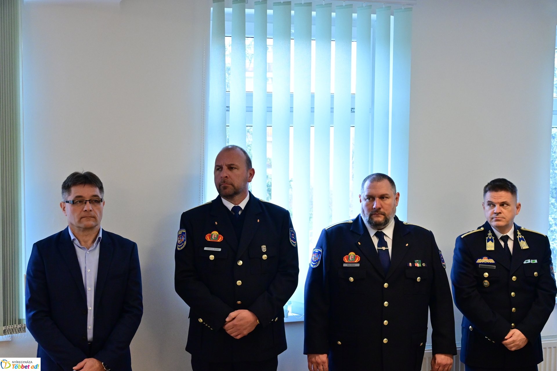 Polgárőr iroda átadó a Városmajorban 2025 márciusában