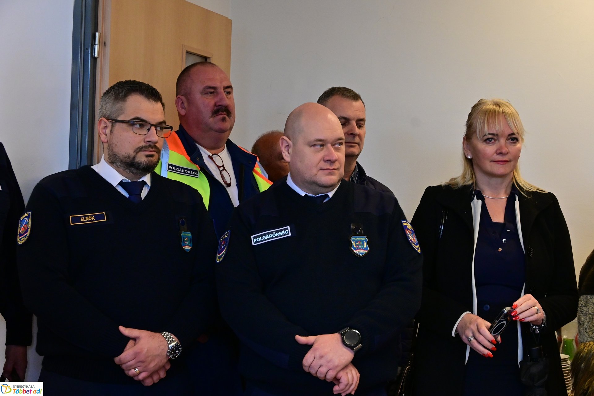 Polgárőr iroda átadó a Városmajorban 2025 márciusában