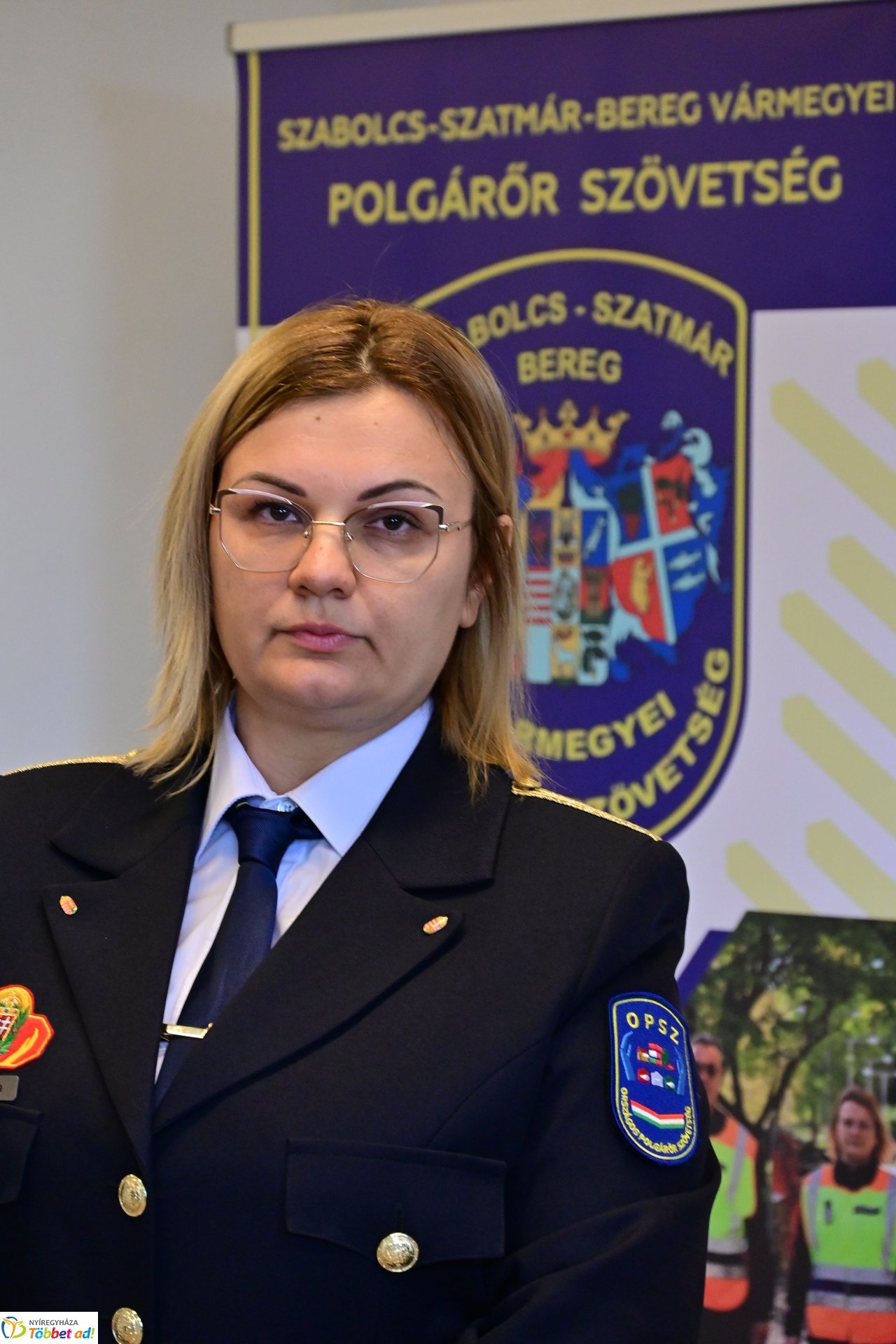 Polgárőr iroda átadó a Városmajorban 2025 márciusában