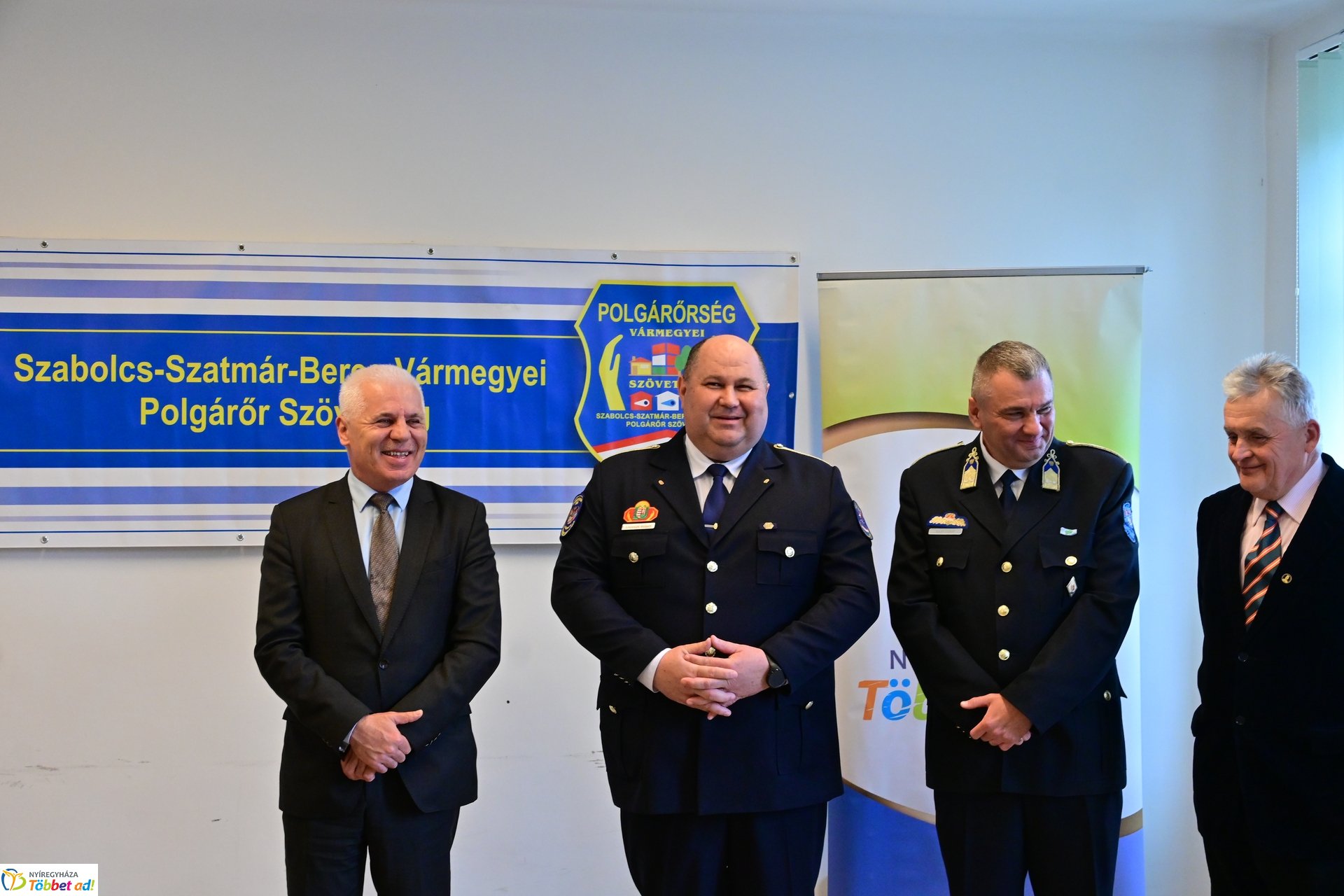 Polgárőr iroda átadó a Városmajorban 2025 márciusában