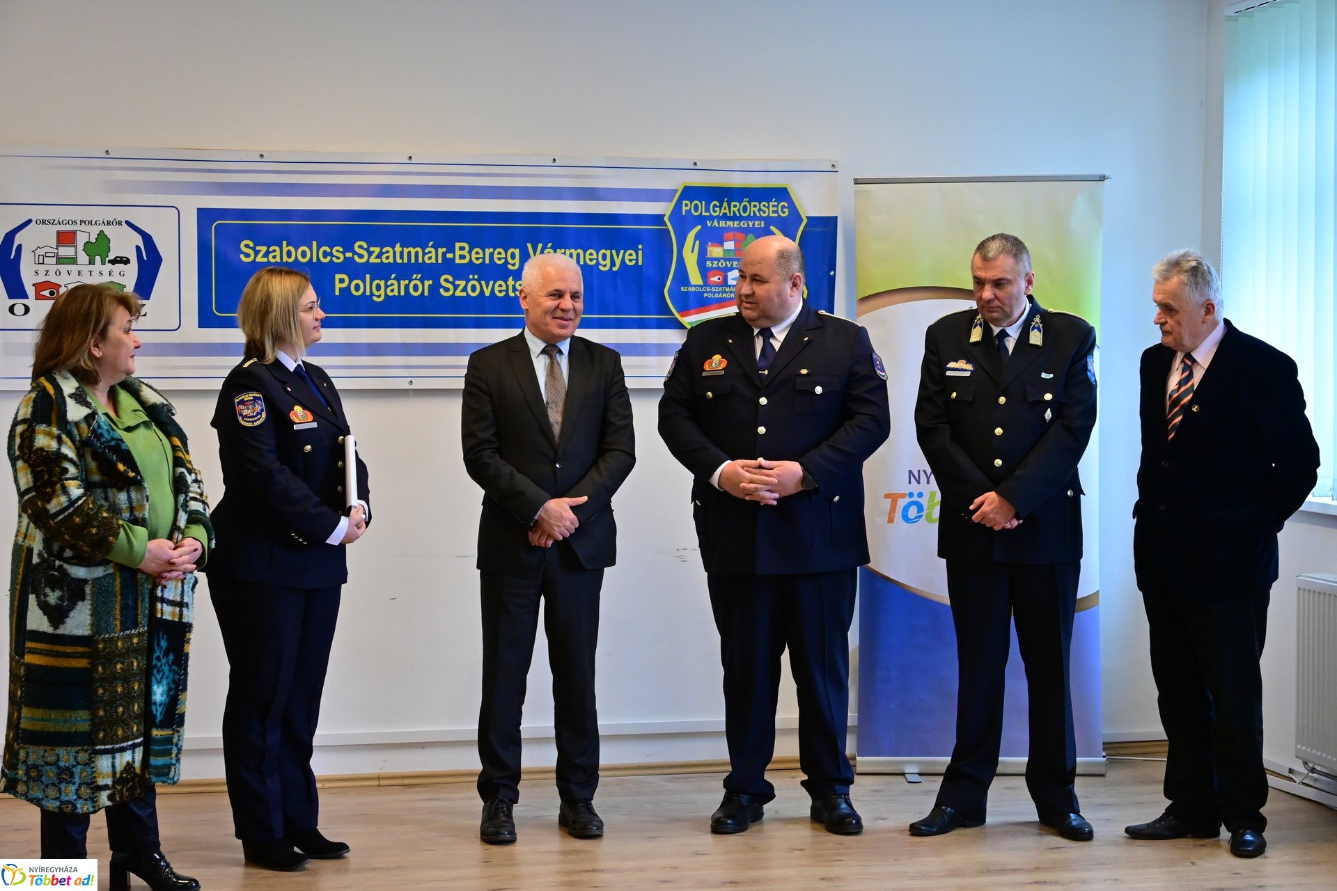 Polgárőr iroda átadó a Városmajorban 2025 márciusában