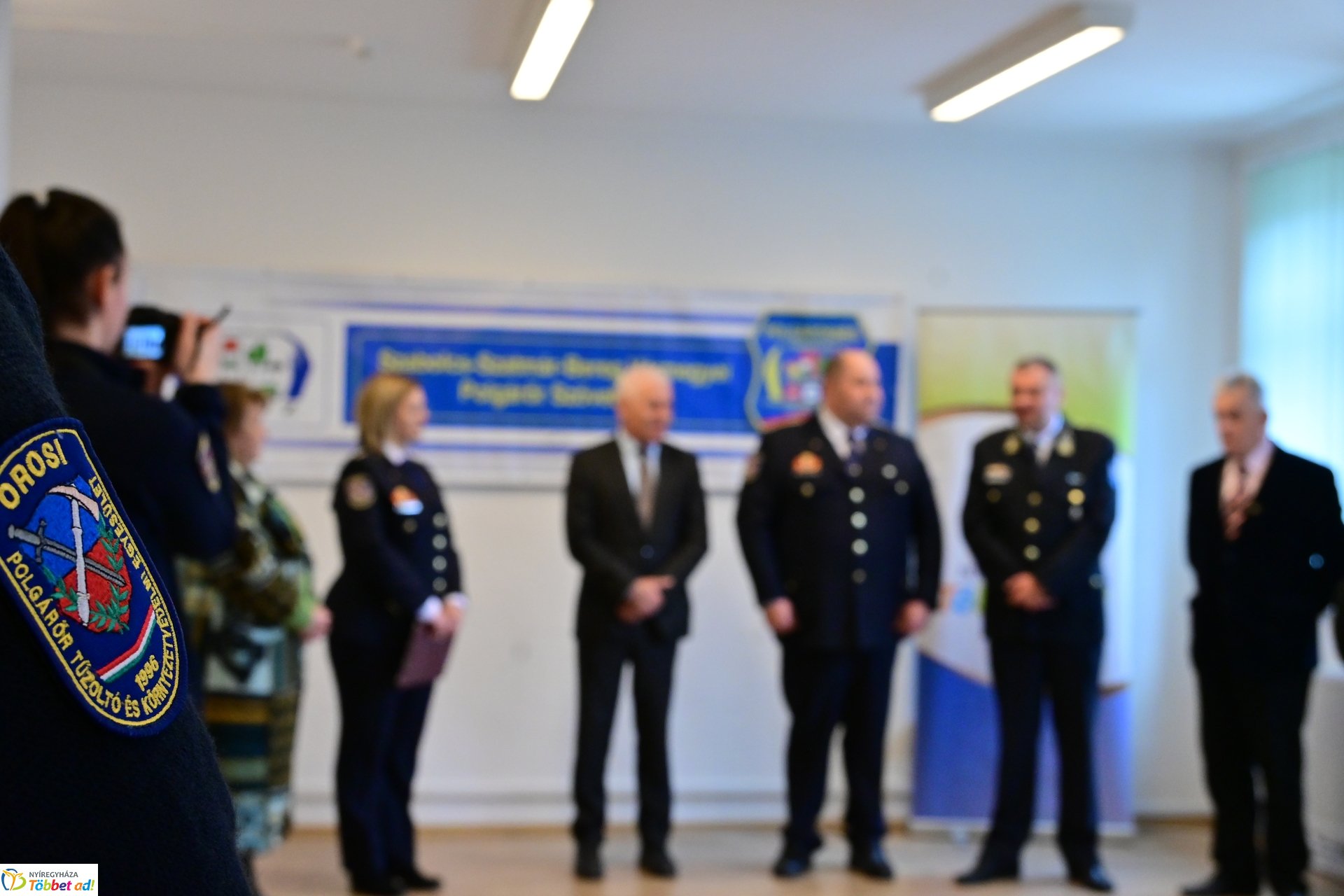 Polgárőr iroda átadó a Városmajorban 2025 márciusában