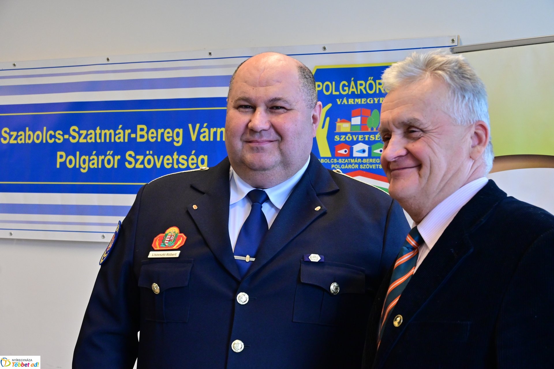 Polgárőr iroda átadó a Városmajorban 2025 márciusában