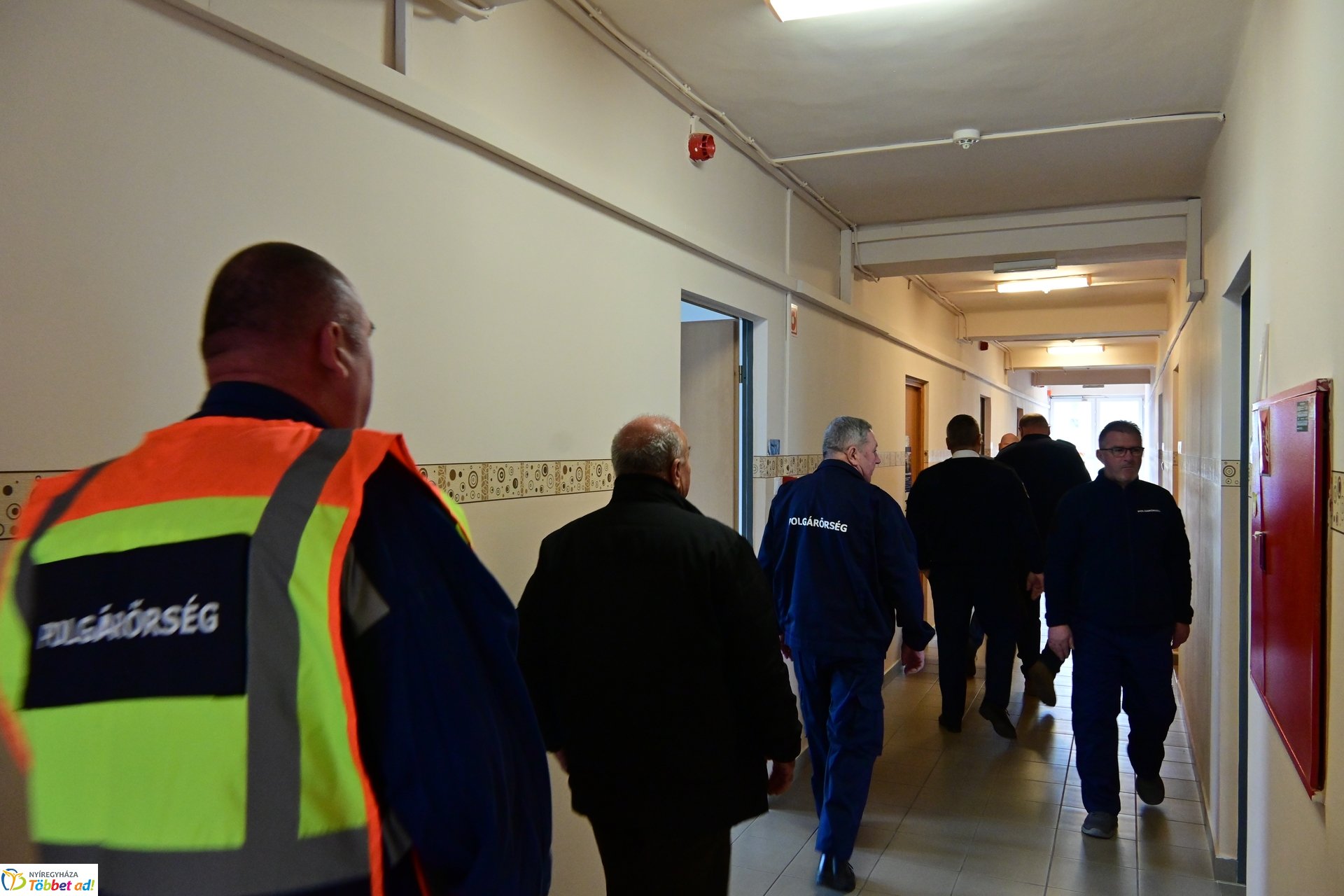 Polgárőr iroda átadó a Városmajorban 2025 márciusában