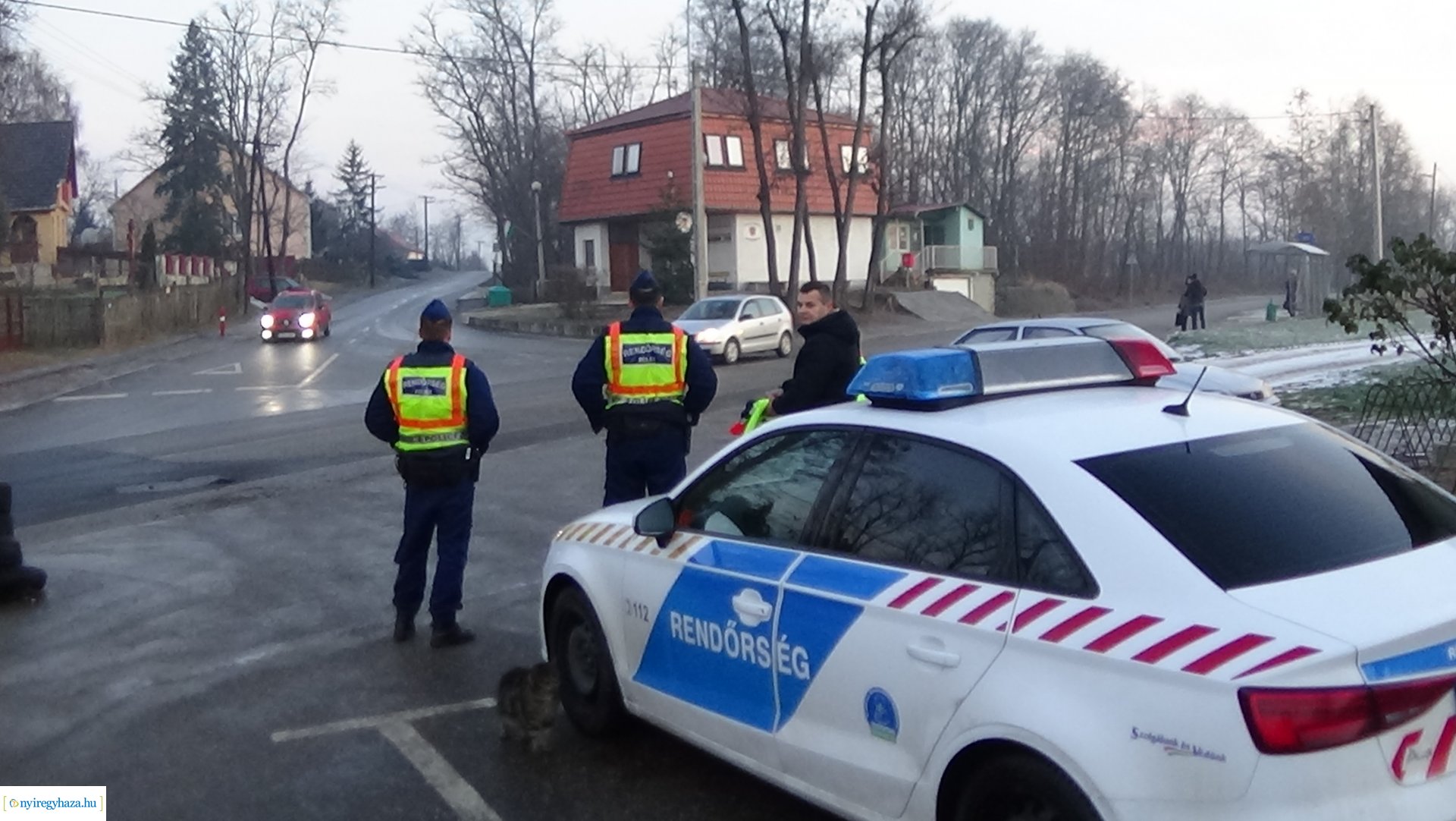 Polgárőrök vigyáznak a gyermekek biztonságára Rozsrétszőlőn