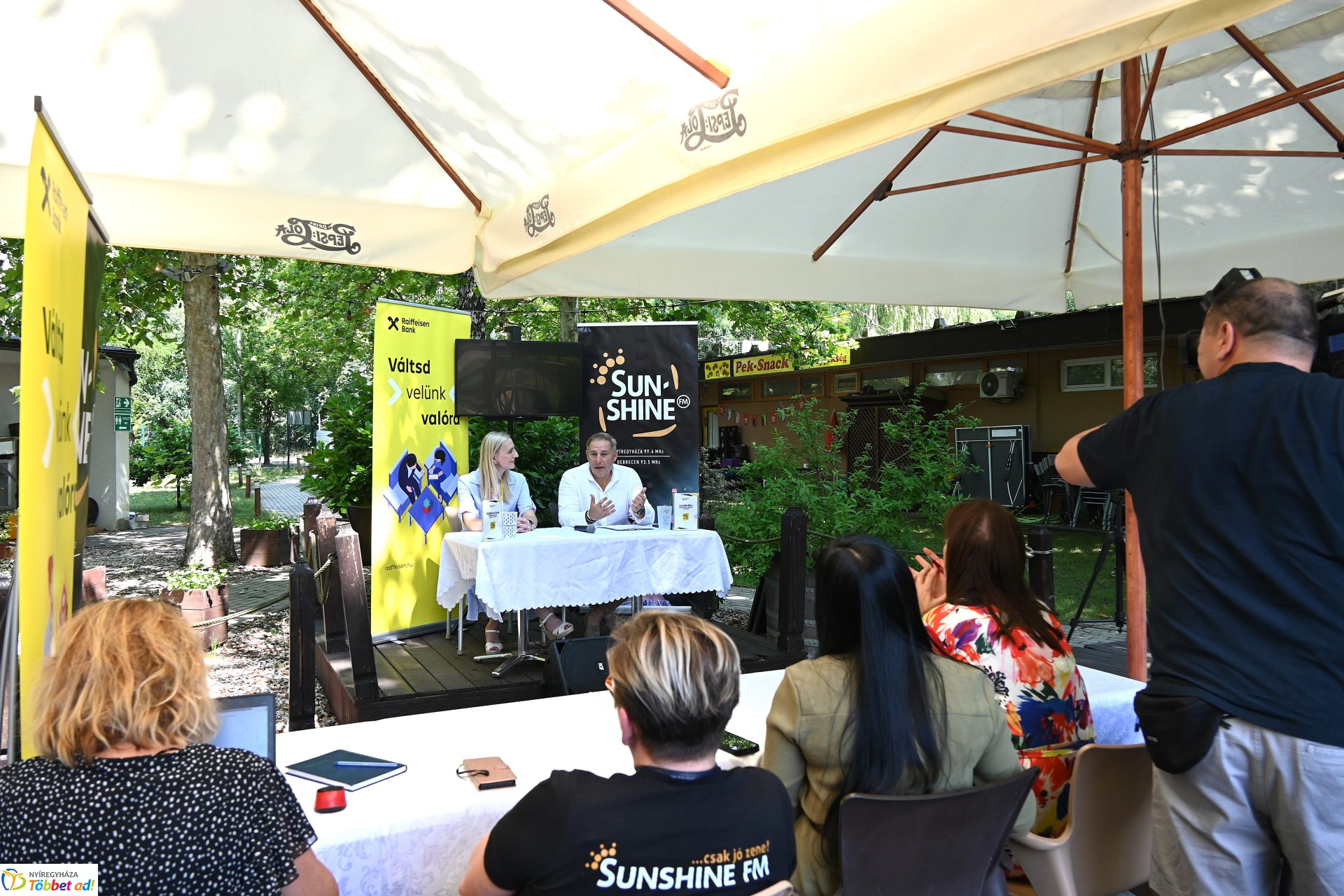 Pont Ott Party sajtótájékoztató a Sóstó Gardenben