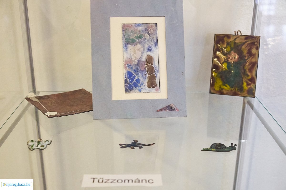 Porkoláb Éva kiállítása a Zrínyi Ilona gimnáziumban