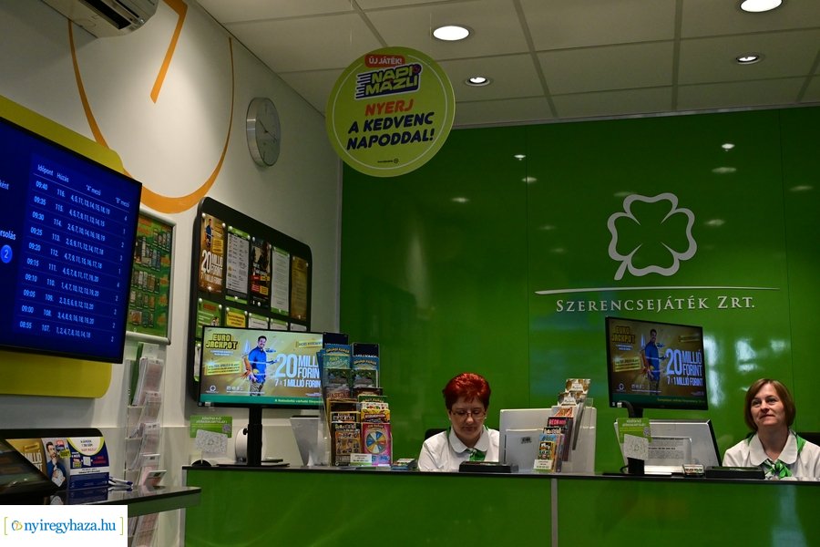 Posta Lottózó átadó 2024 Nyíregyháza