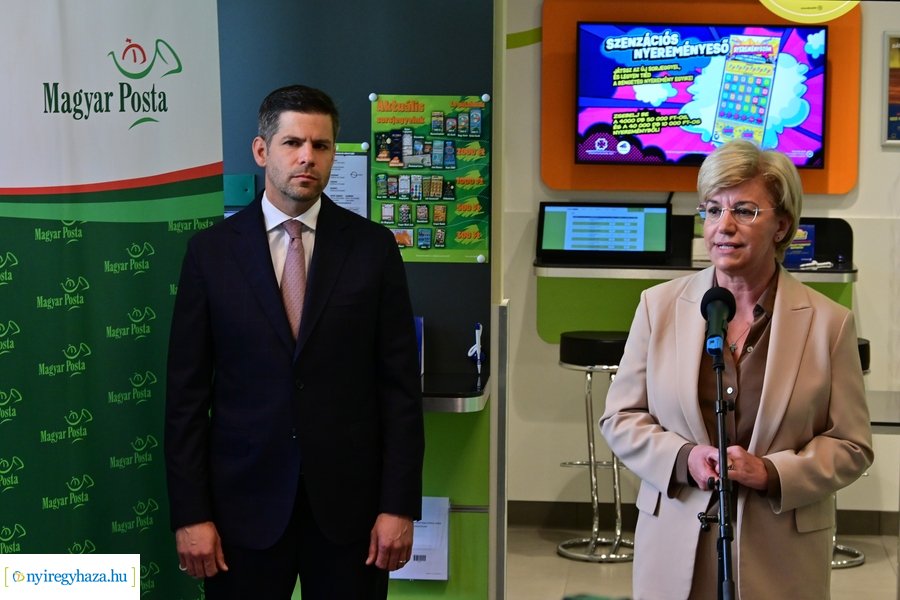 Posta Lottózó átadó 2024 Nyíregyháza