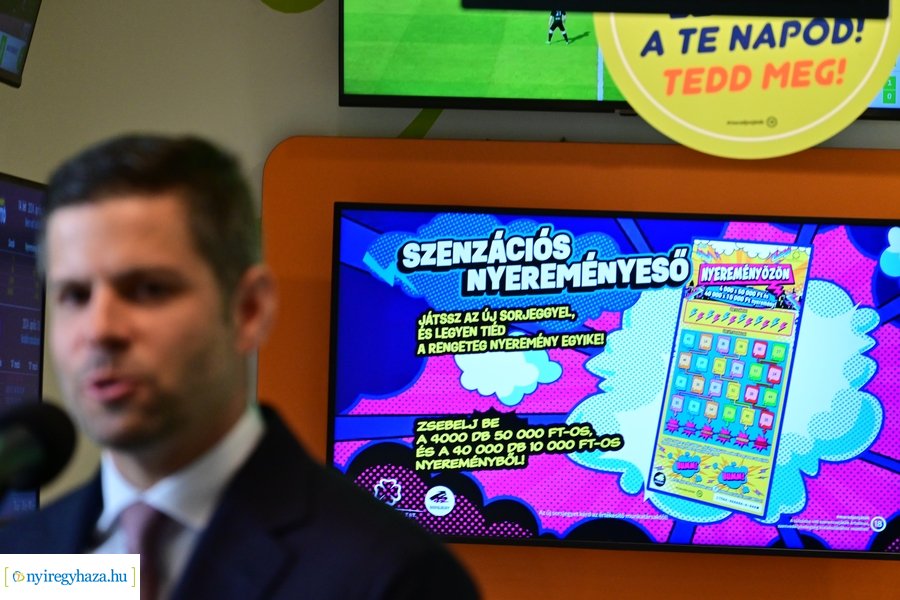 Posta Lottózó átadó 2024 Nyíregyháza