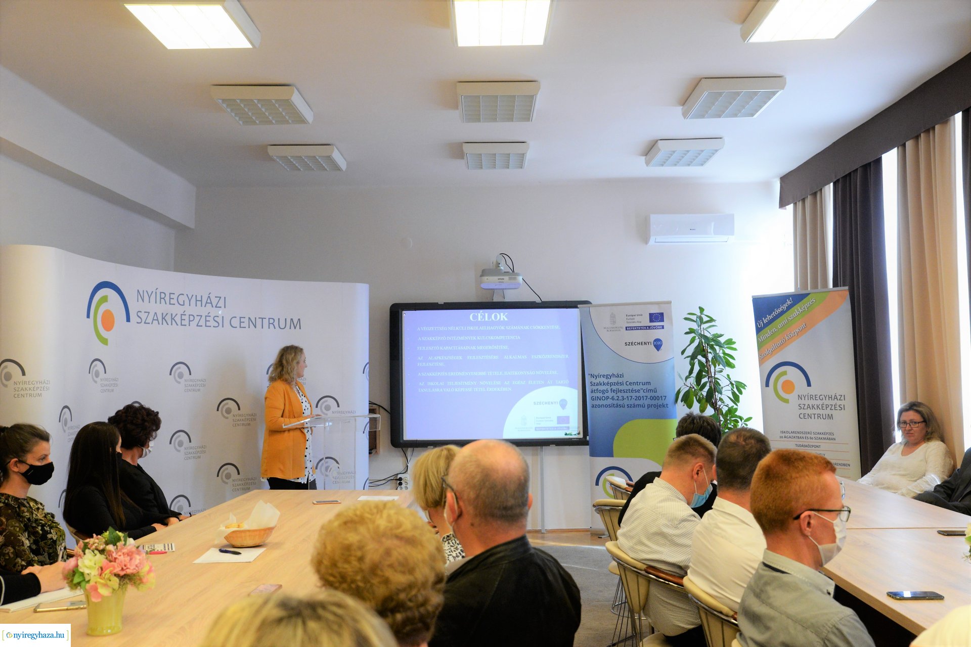 Projektzáró a Szakképzési Centrumban