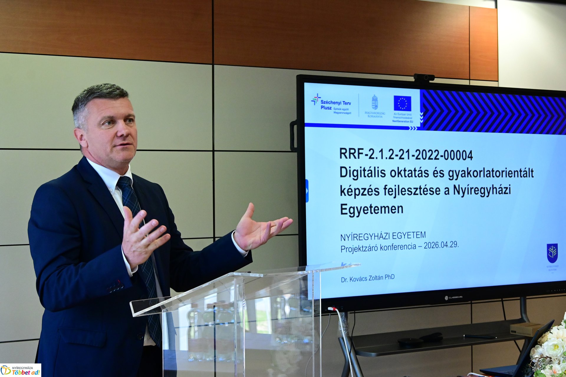 Projektzáró konferencia a Nyíregyházi Egyetemen