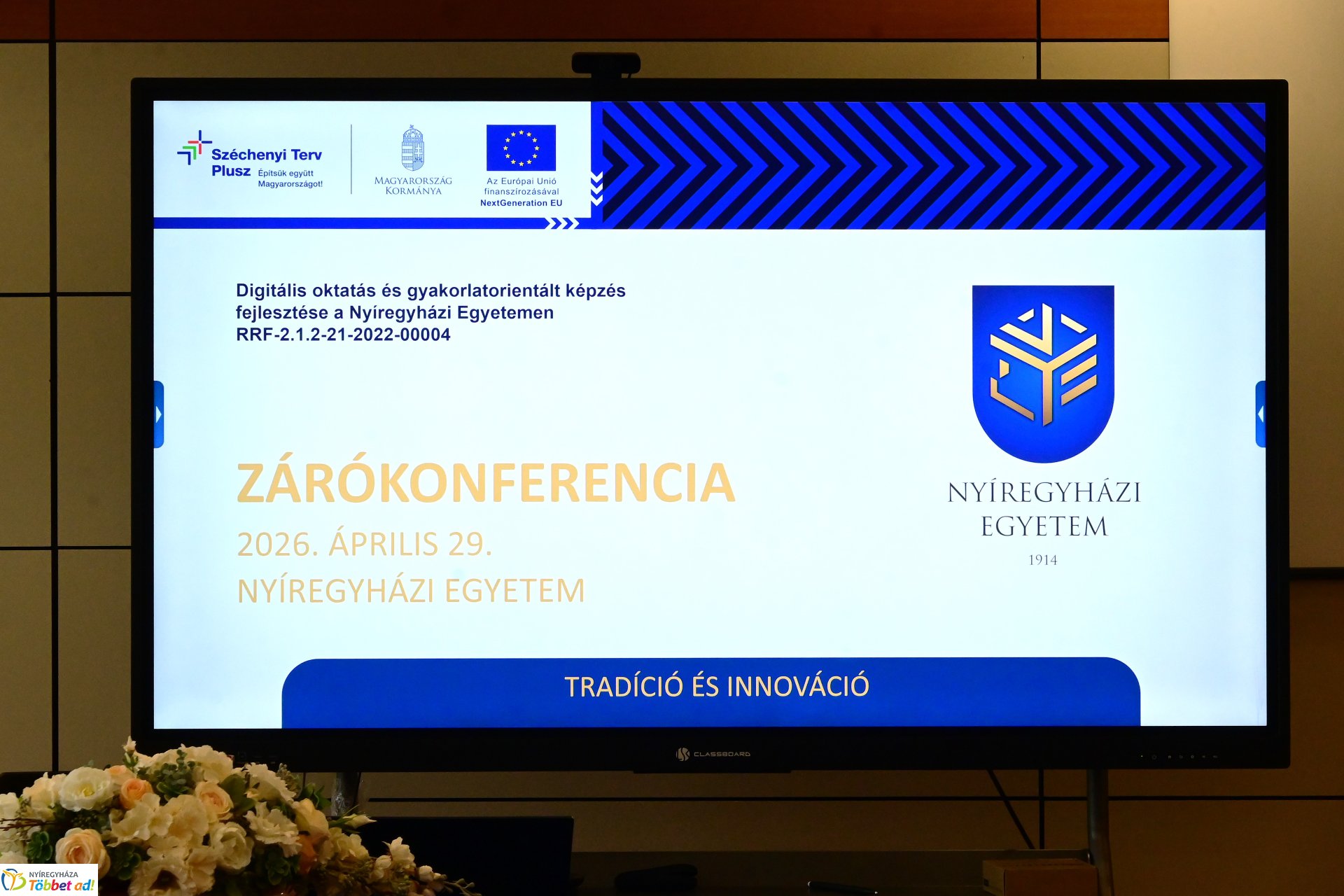 Projektzáró konferencia a Nyíregyházi Egyetemen