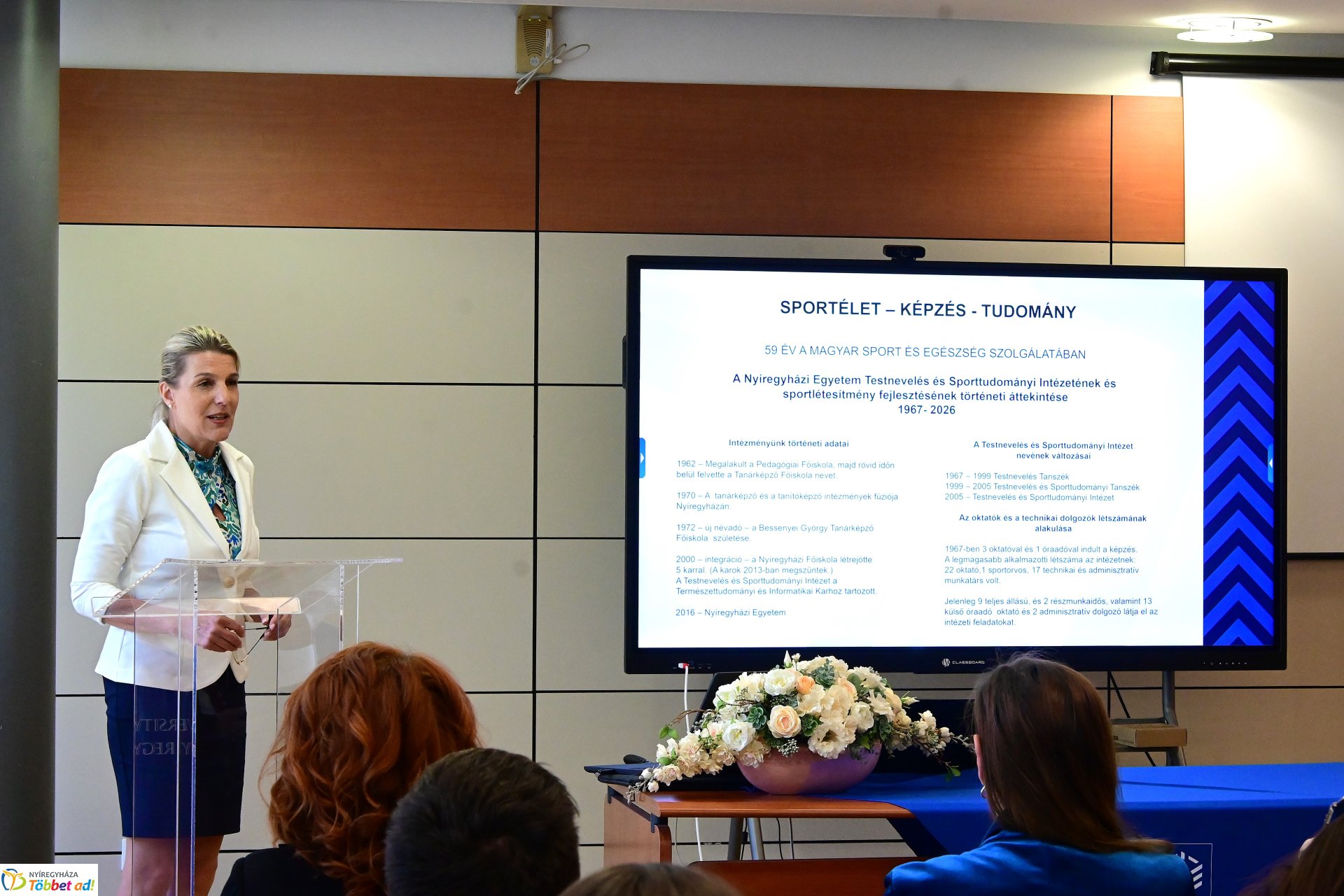 Projektzáró konferencia a Nyíregyházi Egyetemen