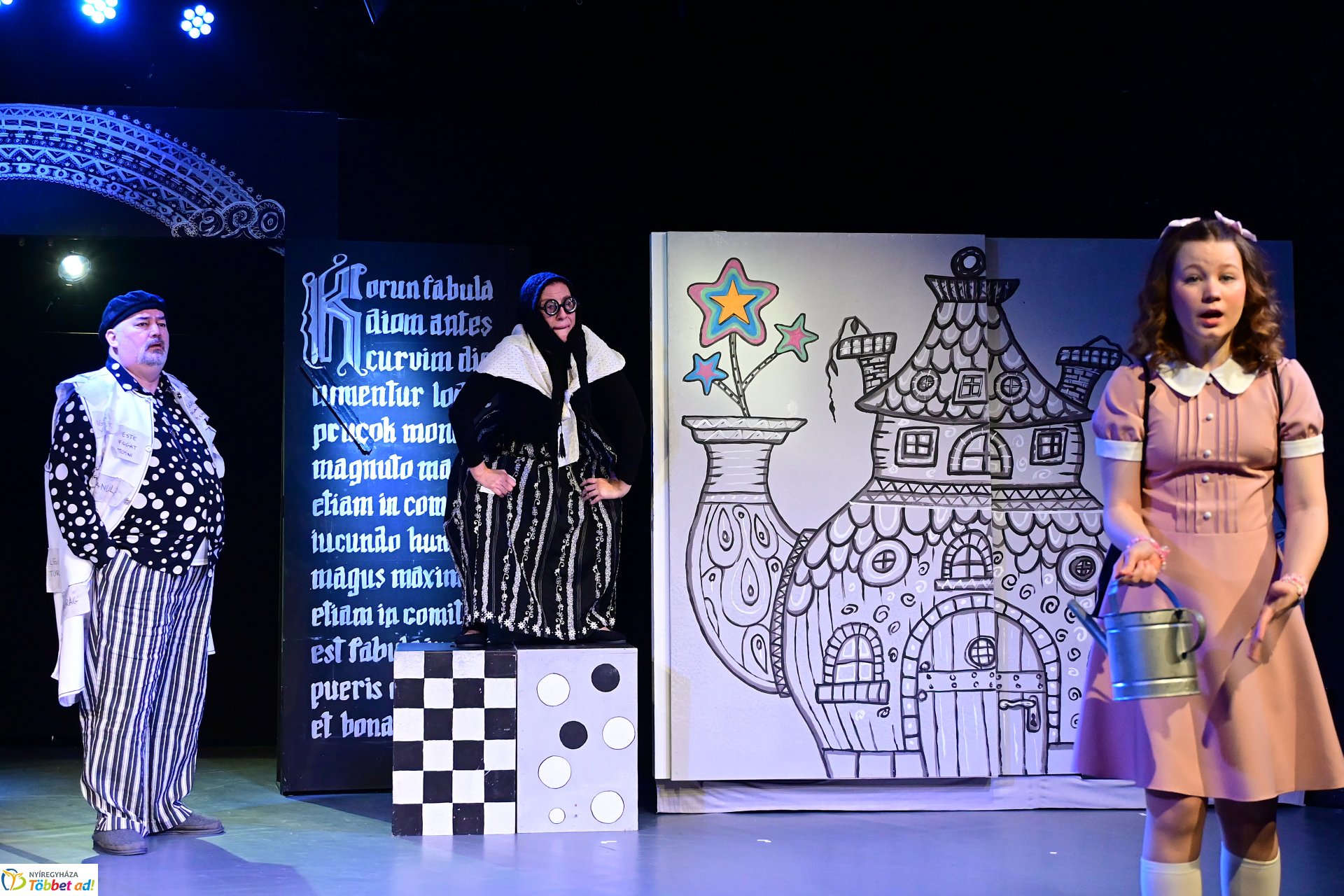 Prücsök,  a legnagyobb varázsló - bemutató a Bárány Frigyes Stúdióban