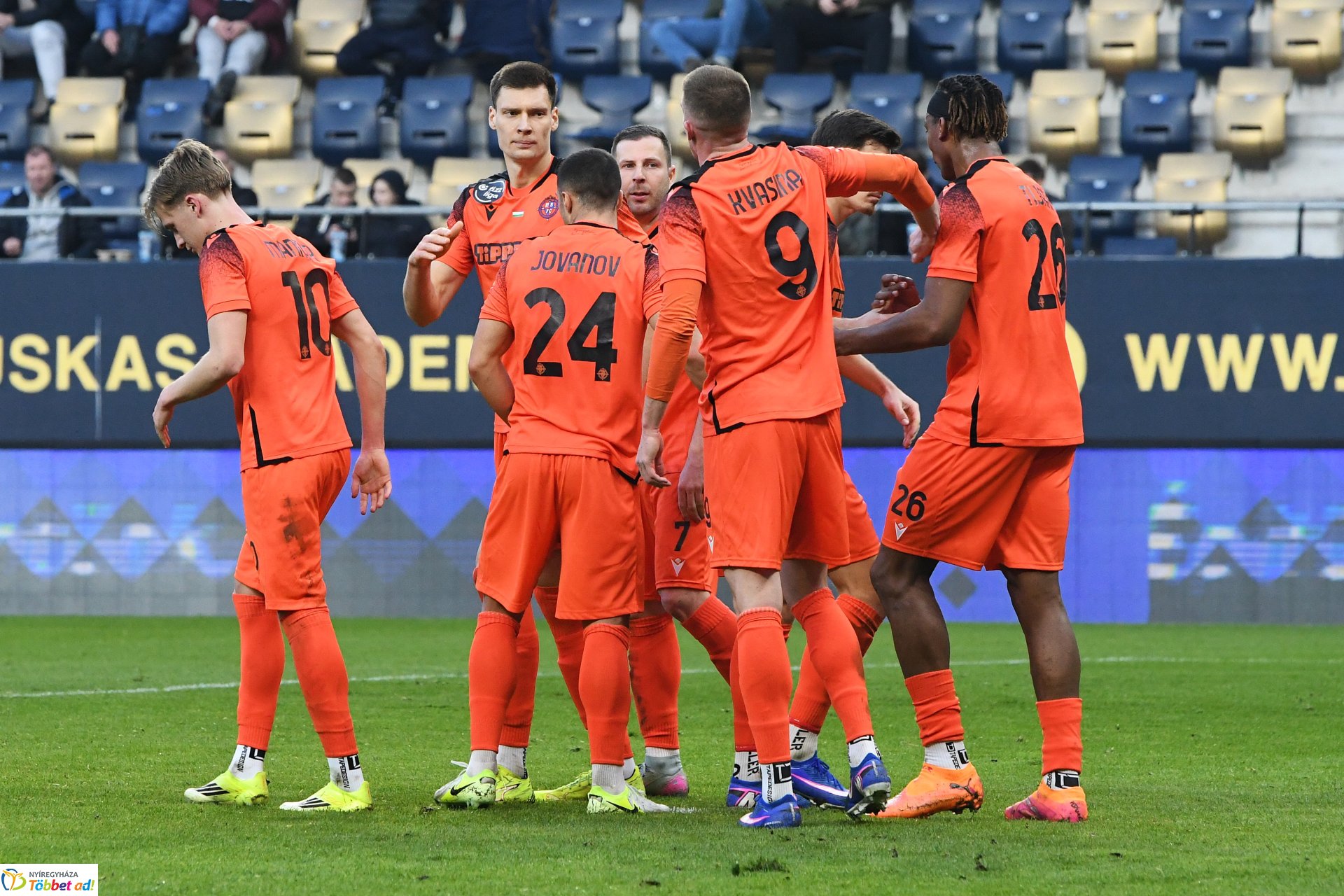 Puskás Akadémia - Nyíregyháza Spartacus 2026. tavasz