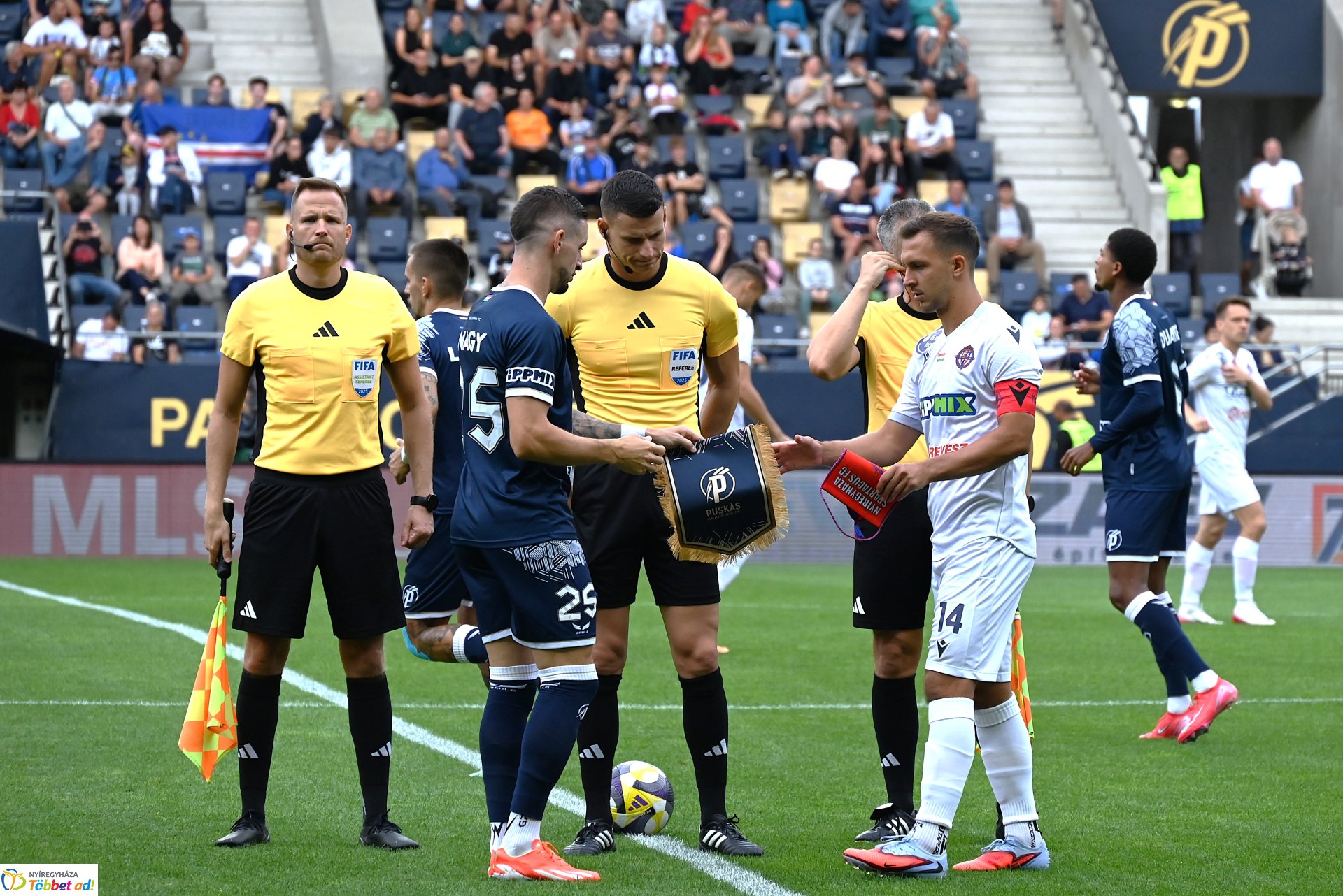 Puskás Akadémia-Nyíregyháza Spartacus FC labdarúgó mérkőzés