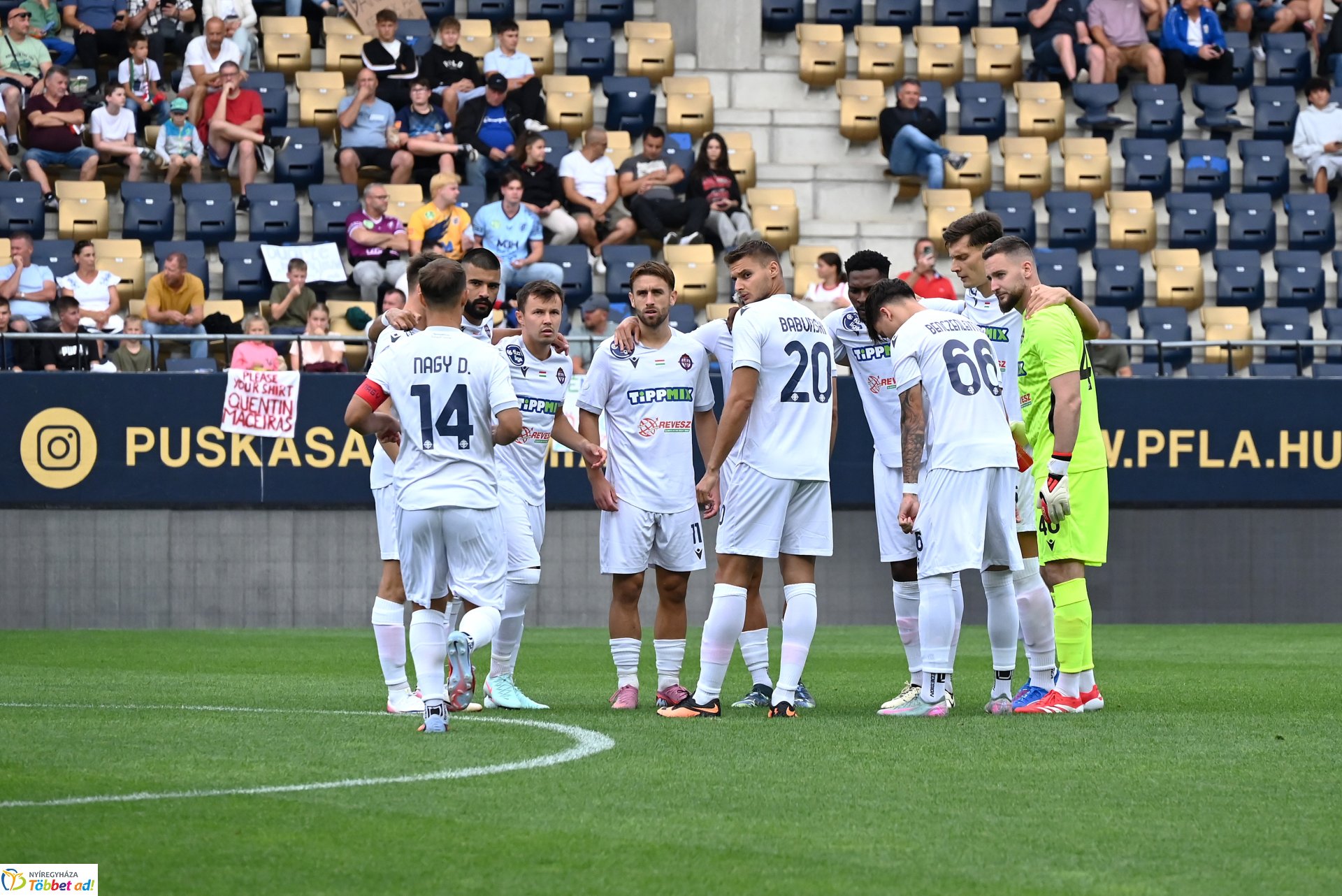 Puskás Akadémia-Nyíregyháza Spartacus FC labdarúgó mérkőzés