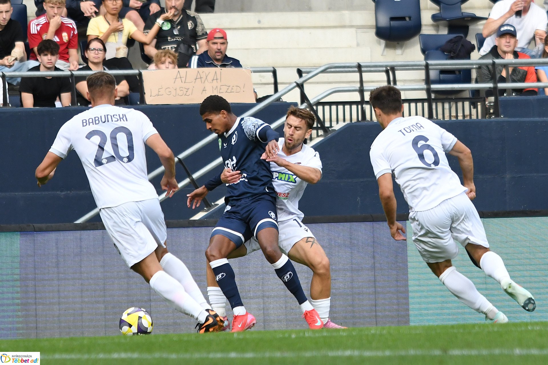Puskás Akadémia-Nyíregyháza Spartacus FC labdarúgó mérkőzés