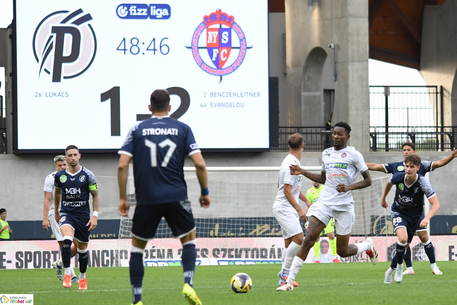 Puskás Akadémia-Nyíregyháza Spartacus FC labdarúgó mérkőzés