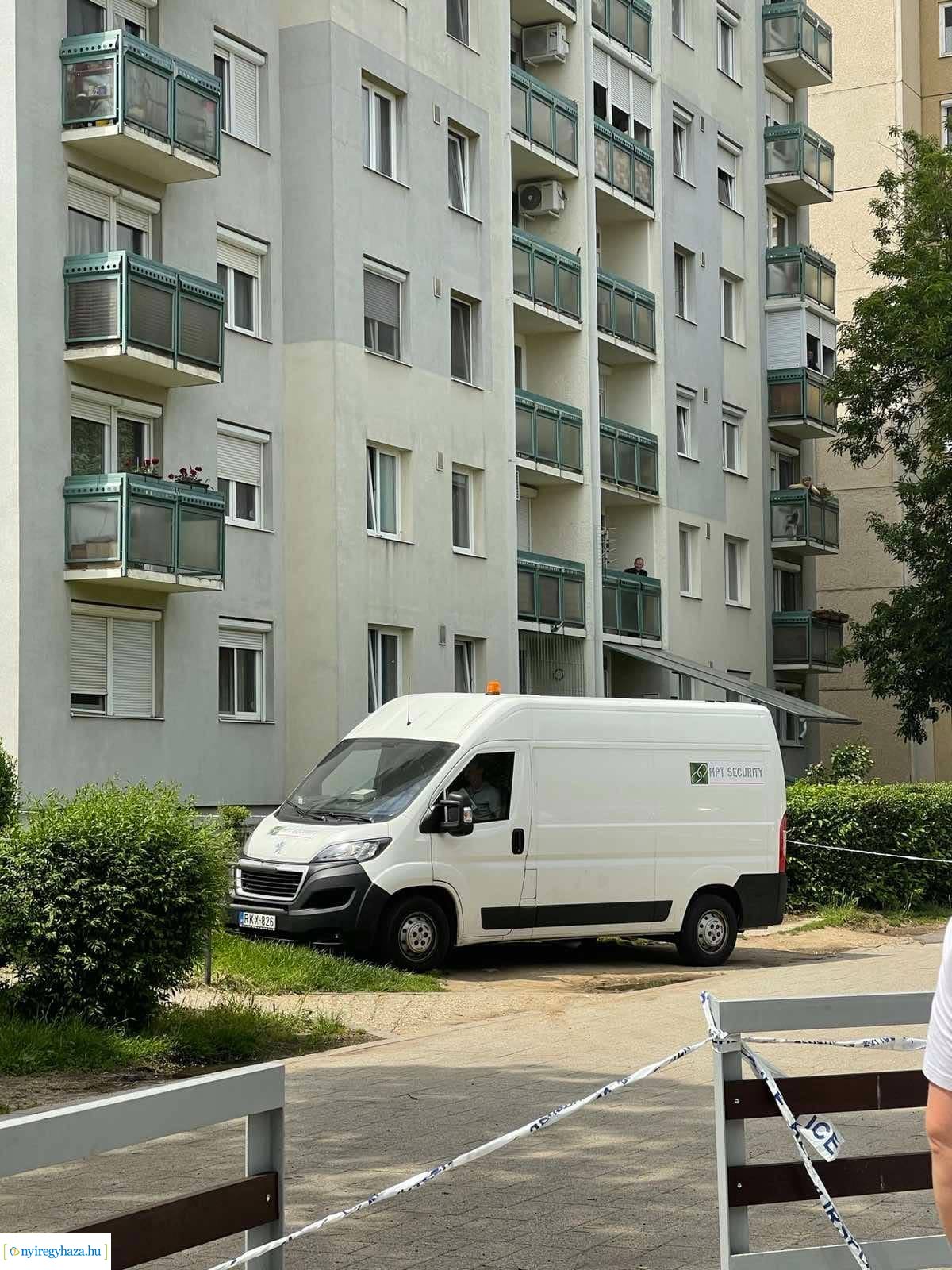 Rablás Nyíregyházán (Forrás: olvasói fotók)