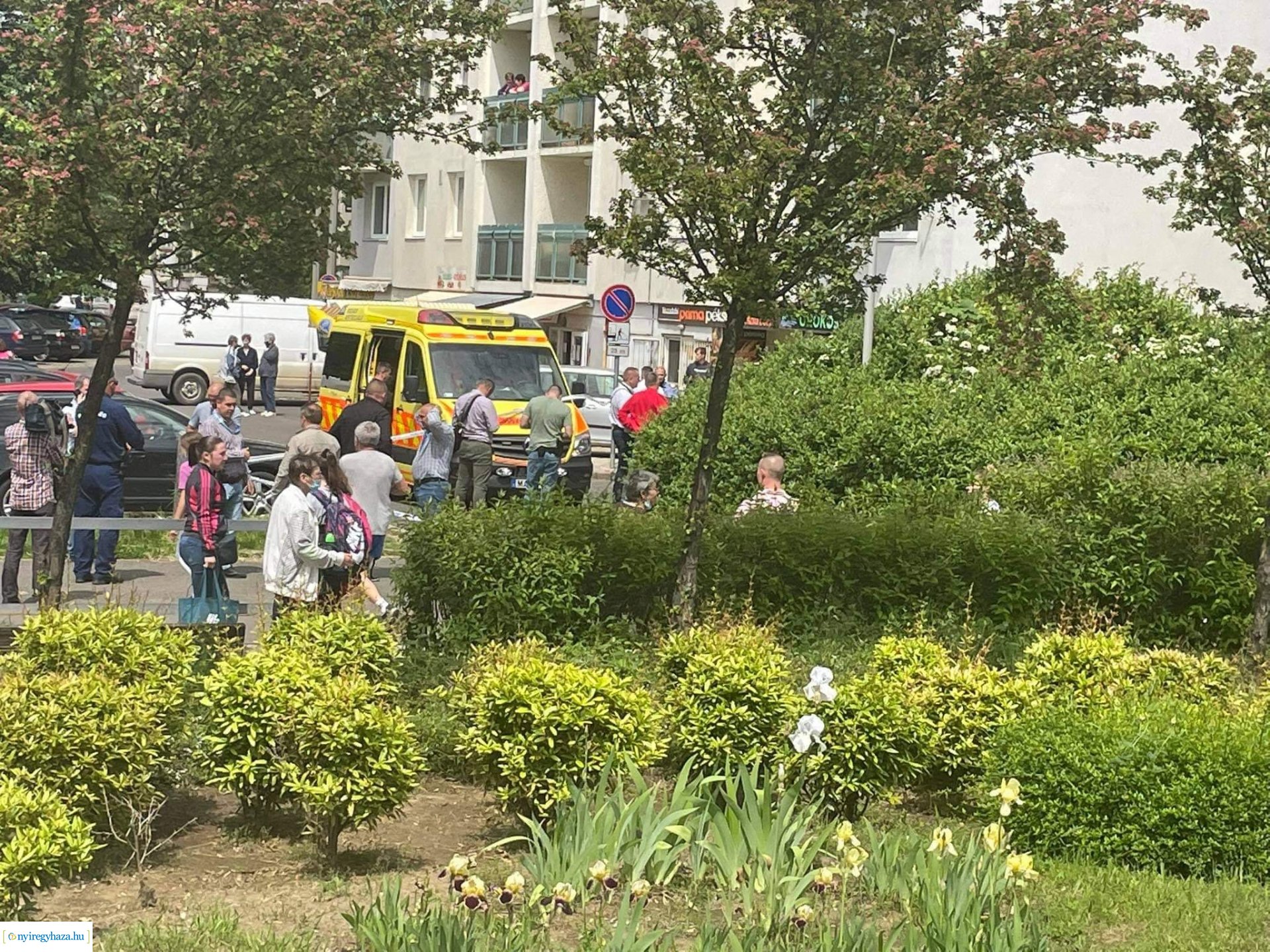 Rablás Nyíregyházán (Forrás: olvasói fotók)