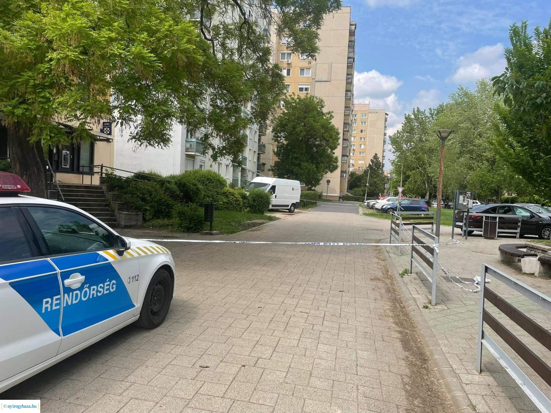 Rablás Nyíregyházán (Forrás: olvasói fotók)